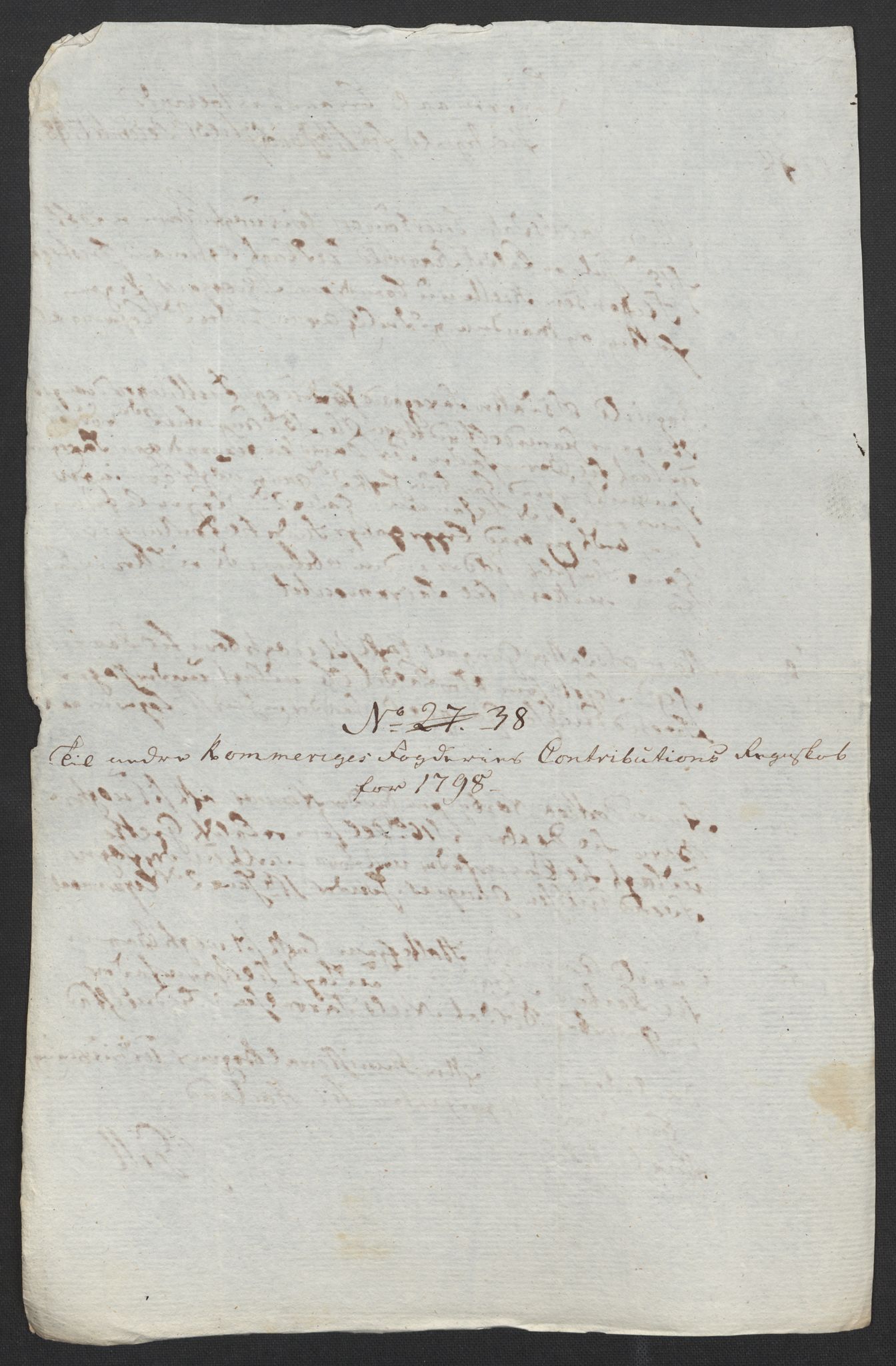 Rentekammeret inntil 1814, Reviderte regnskaper, Fogderegnskap, AV/RA-EA-4092/R11/L0674: Fogderegnskap Nedre Romerike, 1798, p. 167