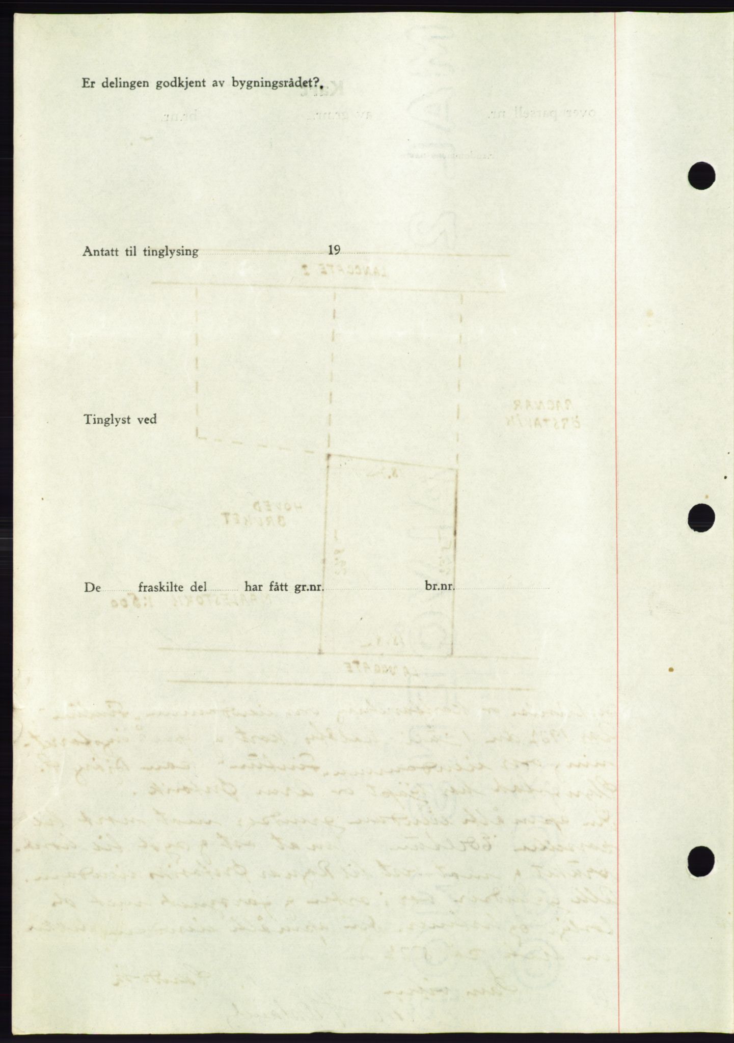 Søre Sunnmøre sorenskriveri, AV/SAT-A-4122/1/2/2C/L0063: Mortgage book no. 57, 1937-1937, Diary no: : 1250/1937