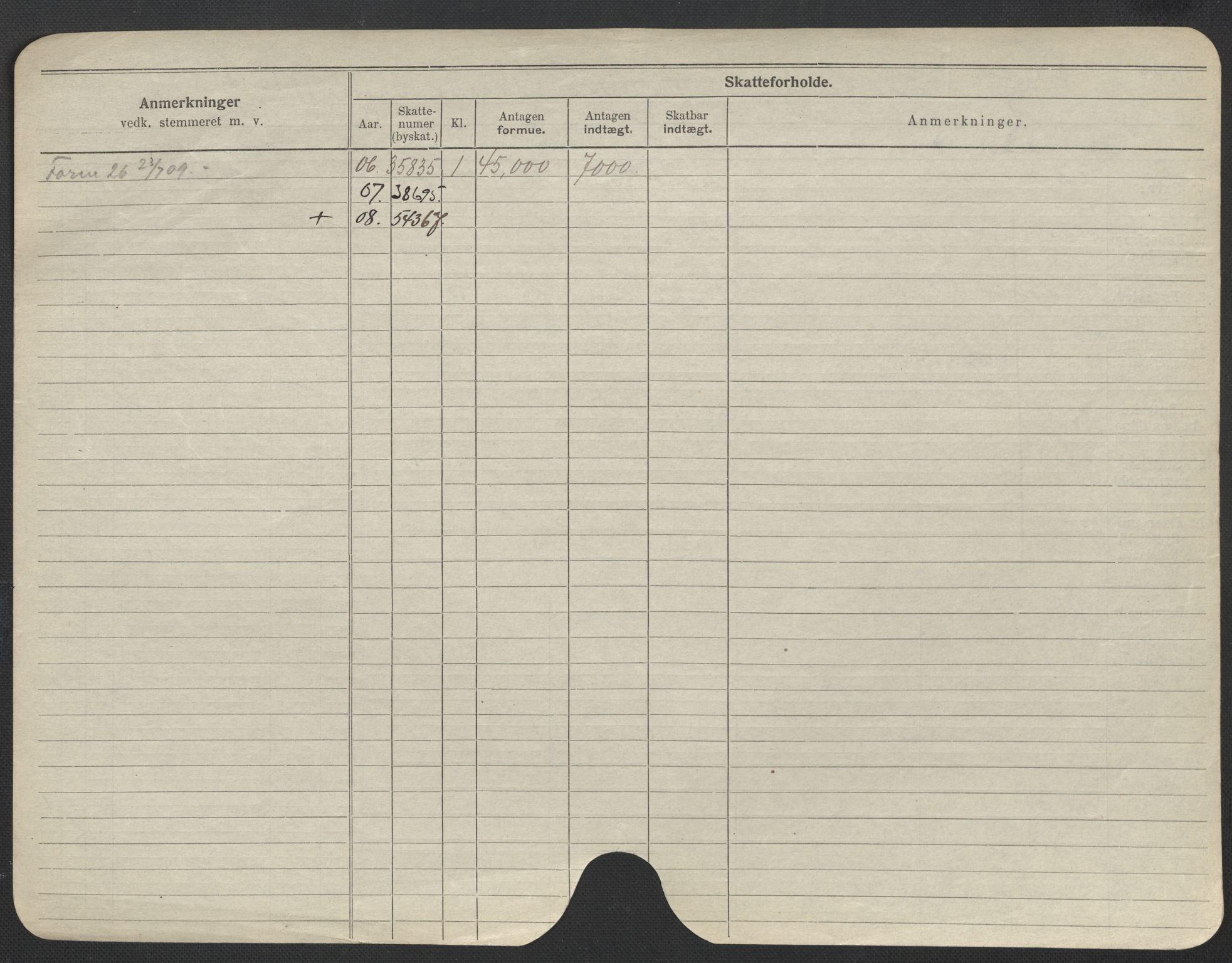 Oslo folkeregister, Registerkort, AV/SAO-A-11715/F/Fa/Fac/L0022: Kvinner, 1906-1914, p. 1074b