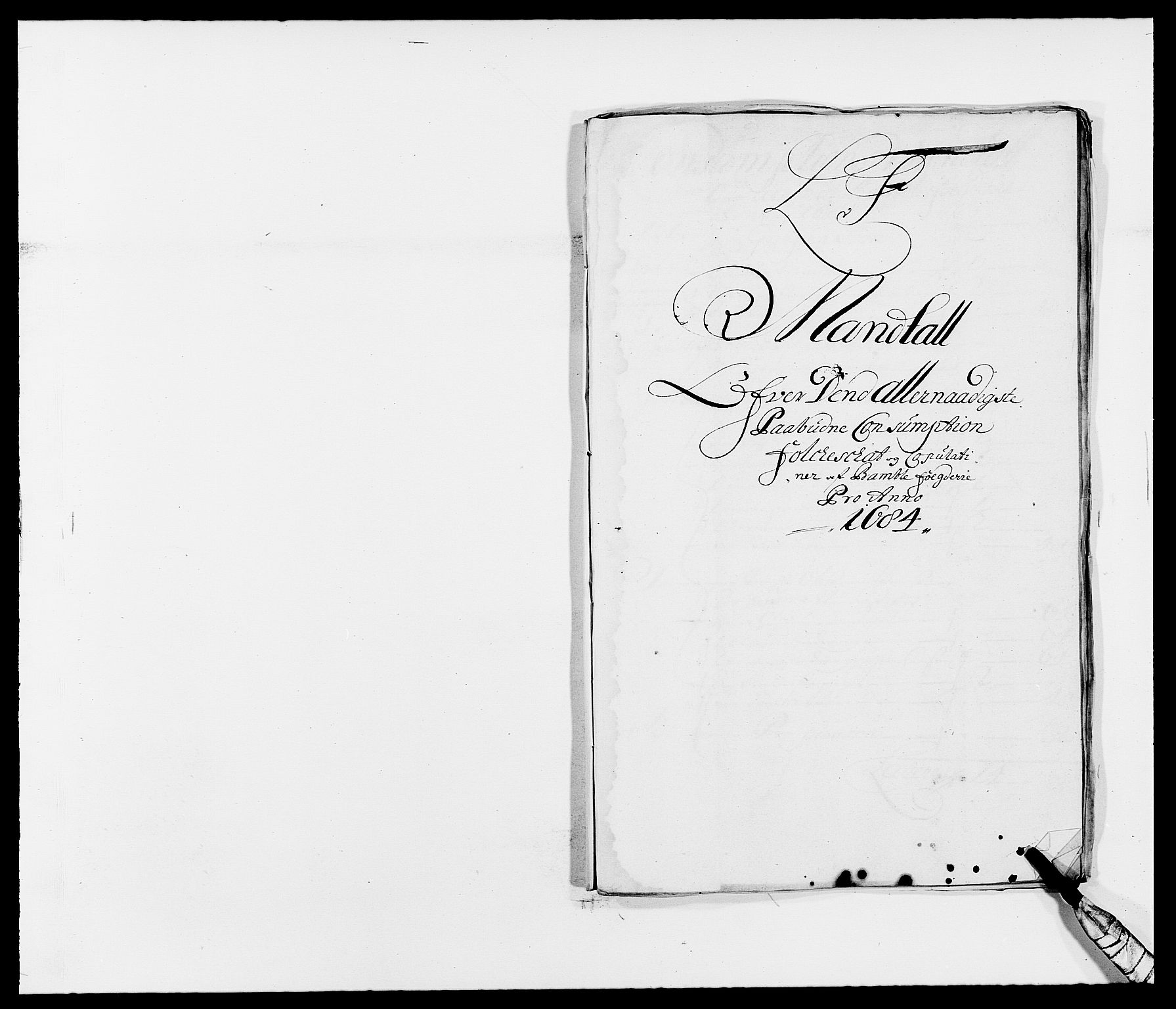 Rentekammeret inntil 1814, Reviderte regnskaper, Fogderegnskap, RA/EA-4092/R34/L2047: Fogderegnskap Bamble, 1684, p. 73