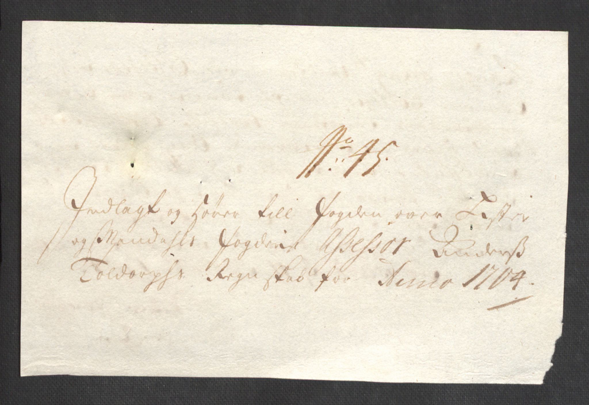 Rentekammeret inntil 1814, Reviderte regnskaper, Fogderegnskap, RA/EA-4092/R43/L2550: Fogderegnskap Lista og Mandal, 1703-1704, p. 377