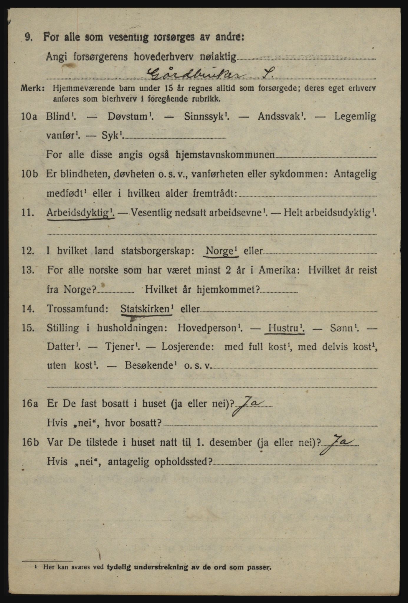 SAO, 1920 census for Rødenes, 1920, p. 1099