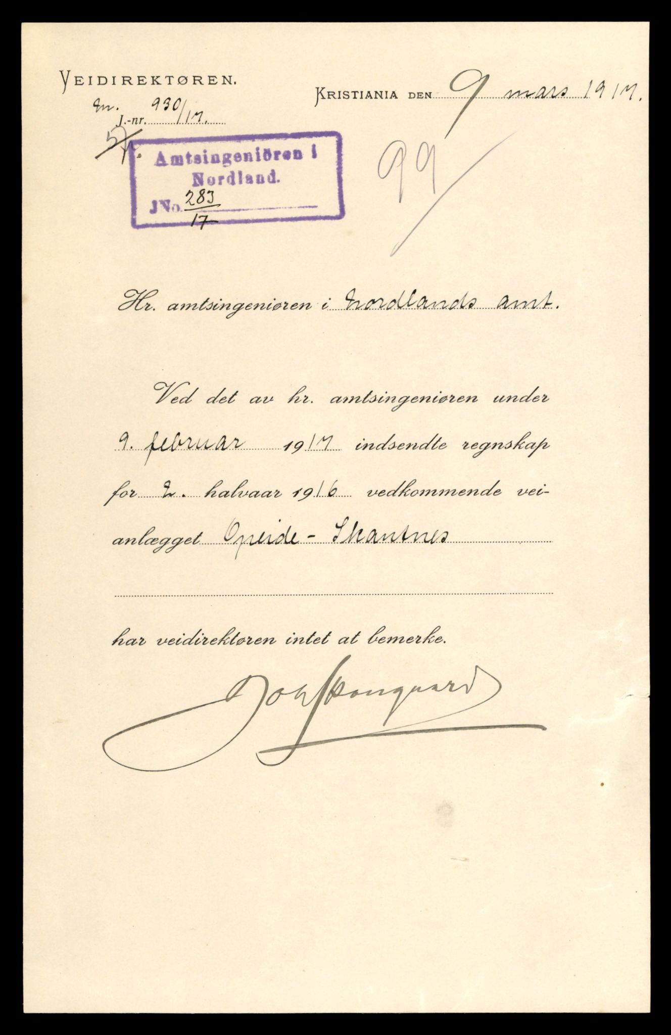 Nordland vegkontor, AV/SAT-A-4181/F/Fa/L0030: Hamarøy/Tysfjord, 1885-1948, p. 1504