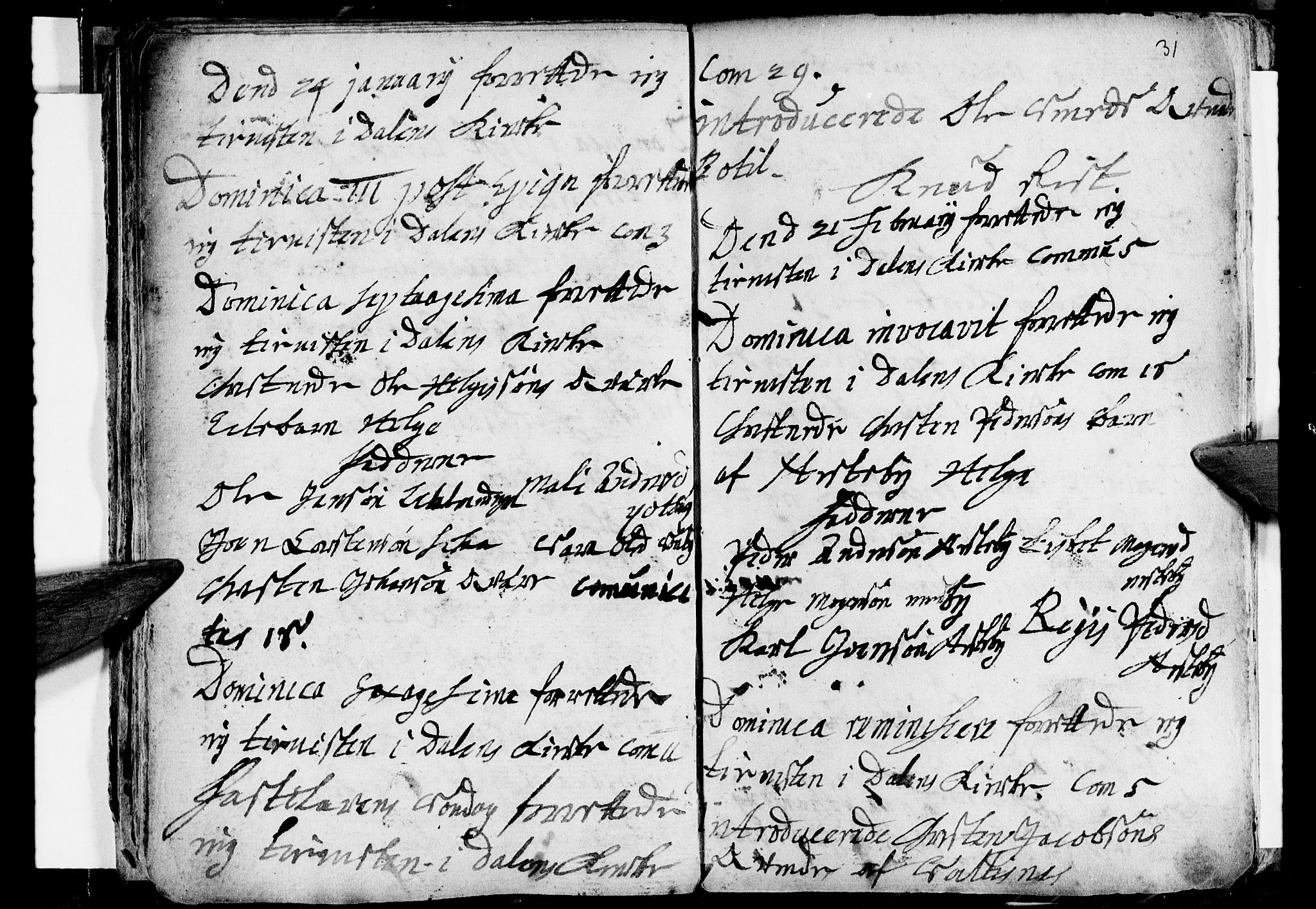 Ministerialprotokoller, klokkerbøker og fødselsregistre - Nordland, AV/SAT-A-1459/847/L0661: Parish register (official) no. 847A01, 1708-1717, p. 31