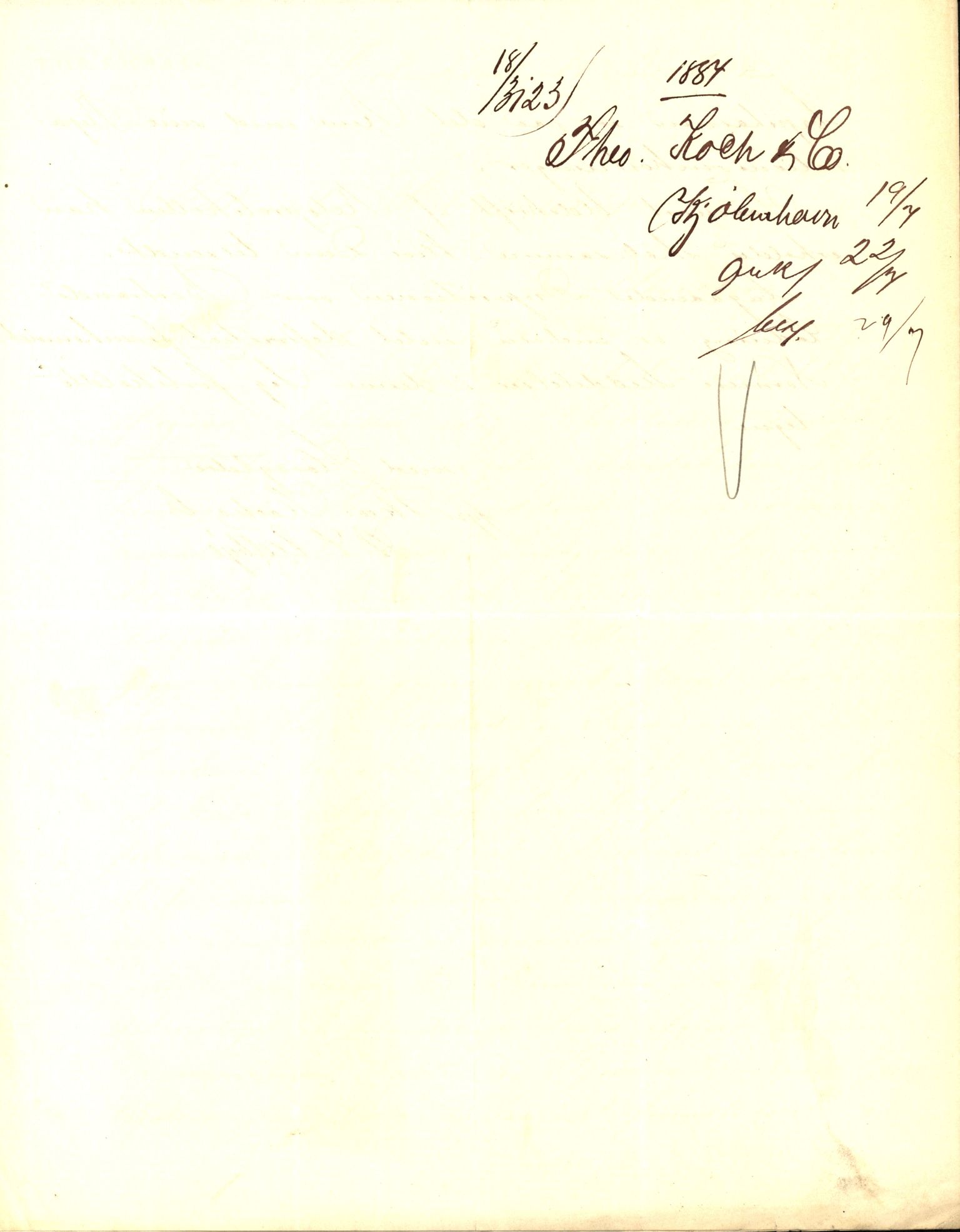 Pa 63 - Østlandske skibsassuranceforening, VEMU/A-1079/G/Ga/L0017/0008: Havaridokumenter / Terpsichore, Industri, Baticola, Bertrand, 1884, p. 65