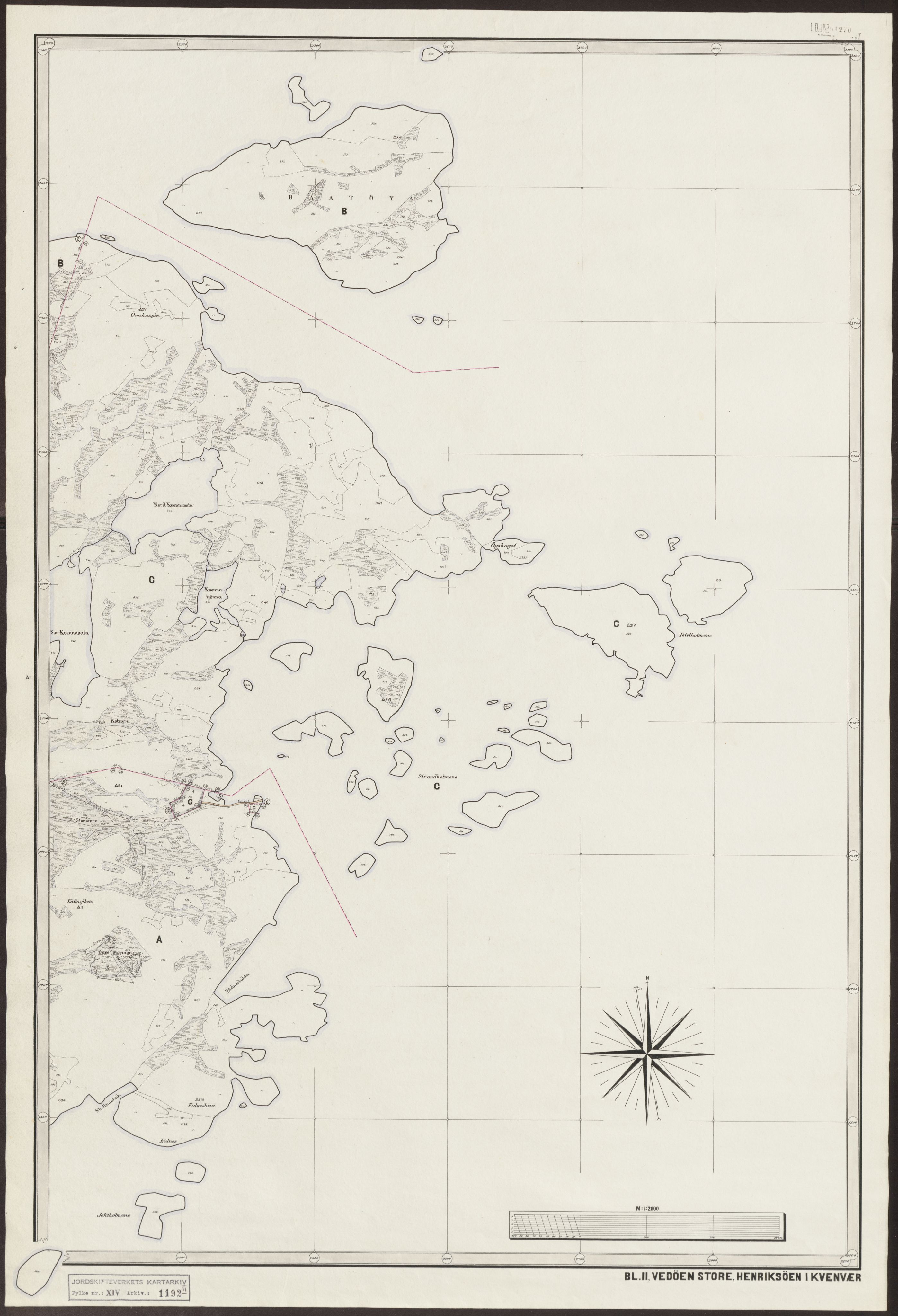 Jordskifteverkets kartarkiv, RA/S-3929/T, 1859-1988, p. 1878