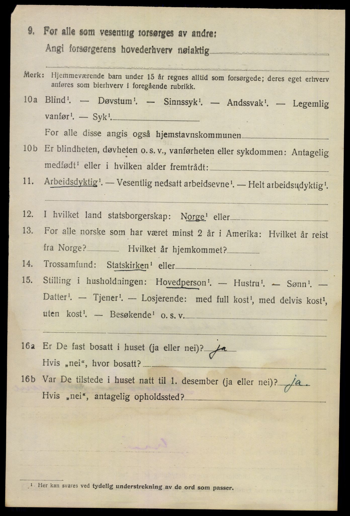 SAO, 1920 census for Lillestrøm, 1920, p. 4843