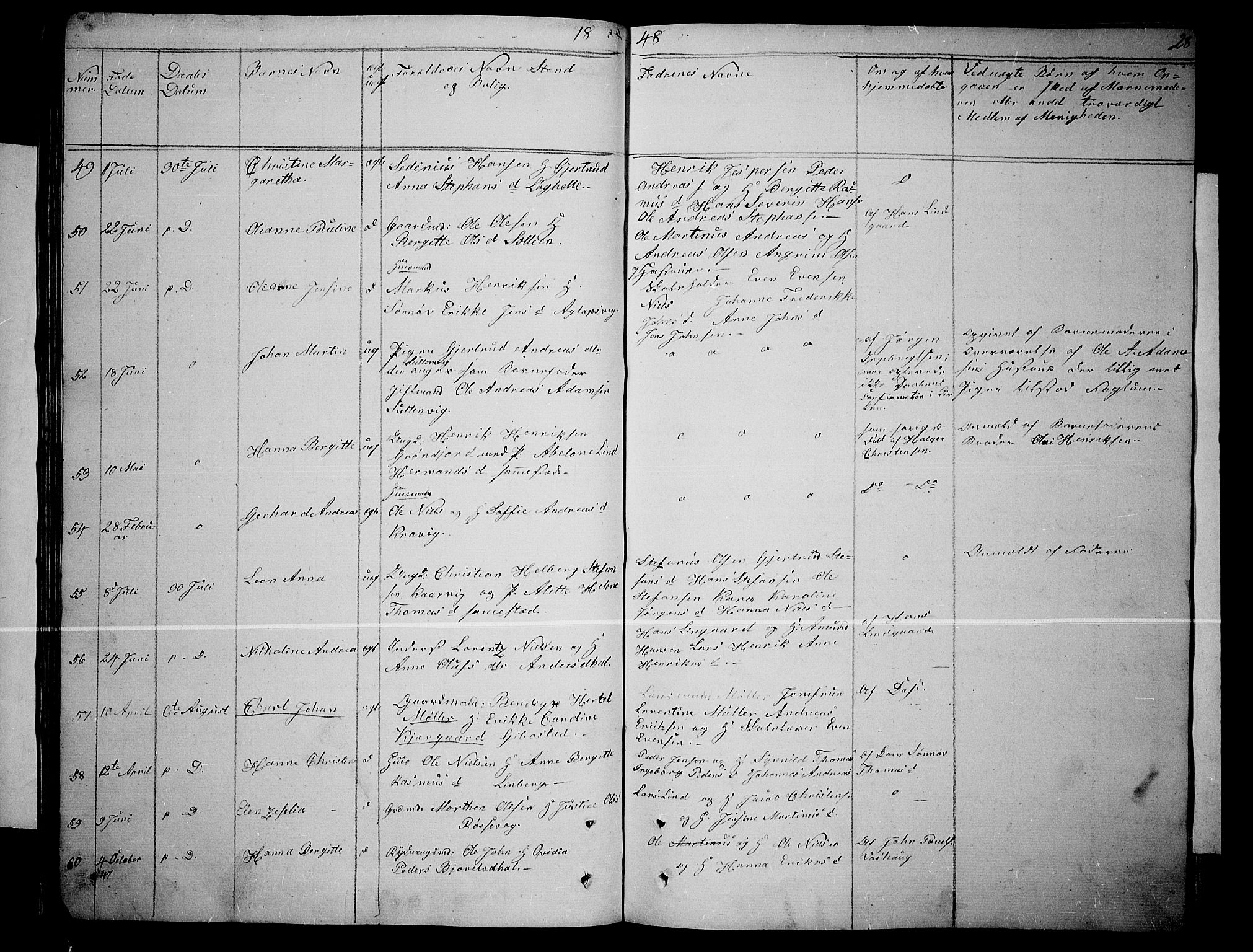 Lenvik sokneprestembete, AV/SATØ-S-1310/H/Ha/Hab/L0003klokker: Parish register (copy) no. 3, 1844-1858, p. 28