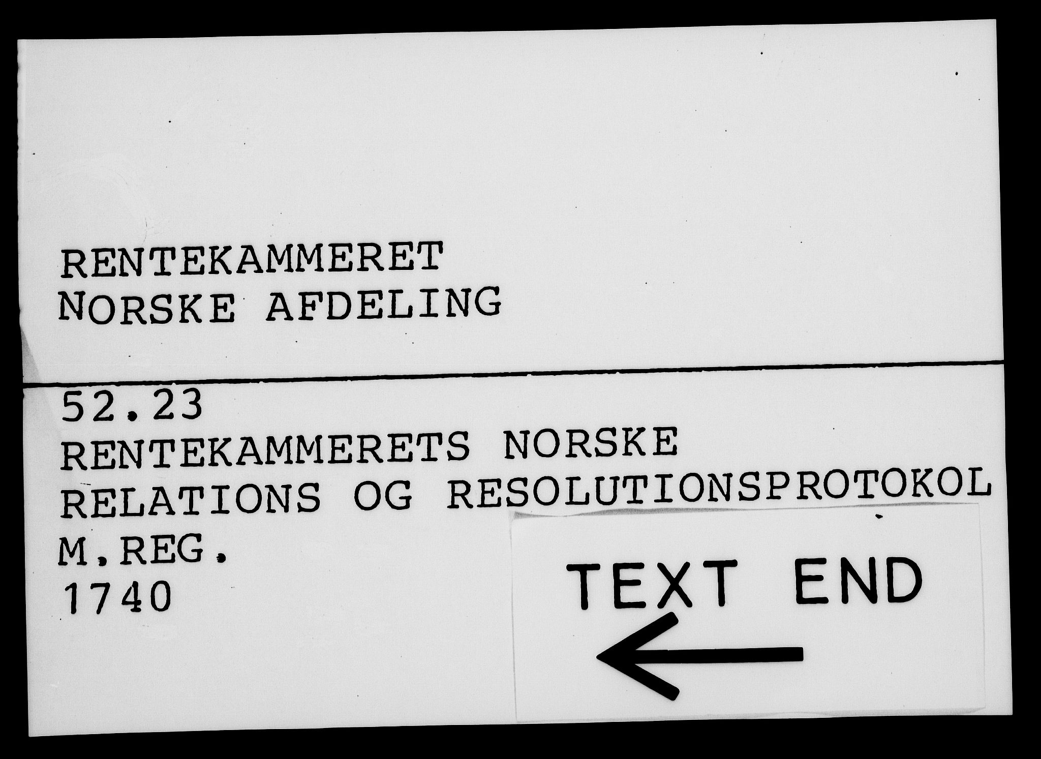 Rentekammeret, Kammerkanselliet, AV/RA-EA-3111/G/Gf/Gfa/L0023: Norsk relasjons- og resolusjonsprotokoll (merket RK 52.23), 1740, p. 854