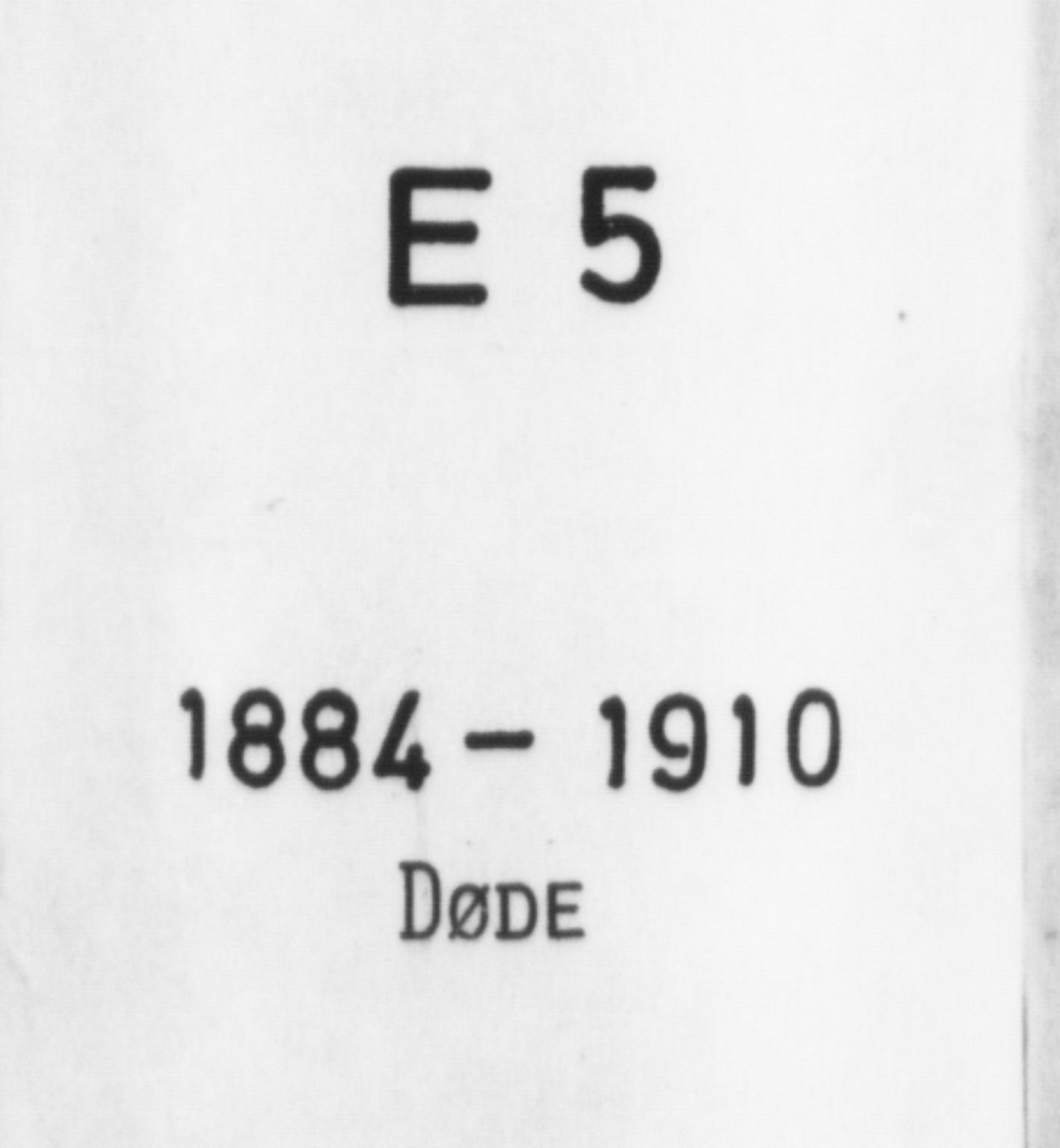 Korskirken sokneprestembete, SAB/A-76101/H/Haa/L0047: Parish register (official) no. E 5, 1884-1910