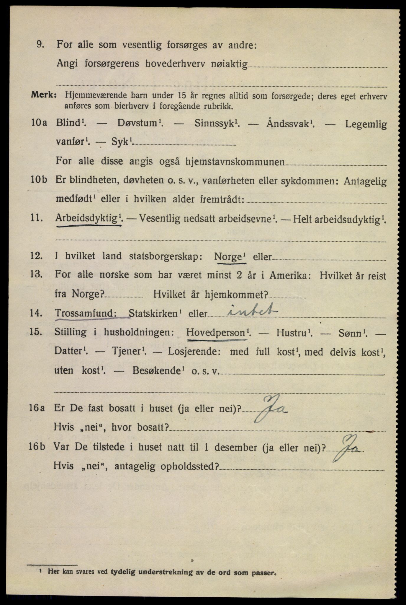 SAKO, 1920 census for Larvik, 1920, p. 16059