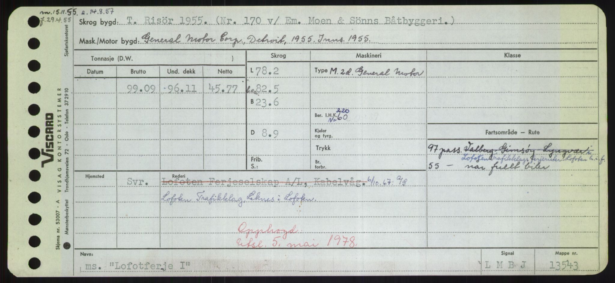 Sjøfartsdirektoratet med forløpere, Skipsmålingen, AV/RA-S-1627/H/Hd/L0023: Fartøy, Lia-Løv, p. 277