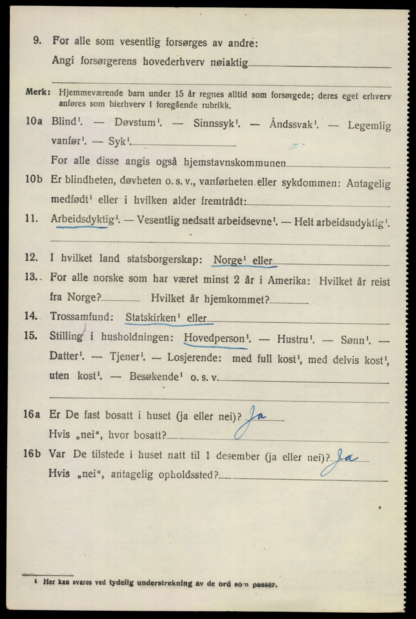 SAO, 1920 census for Ullensaker, 1920, p. 8202