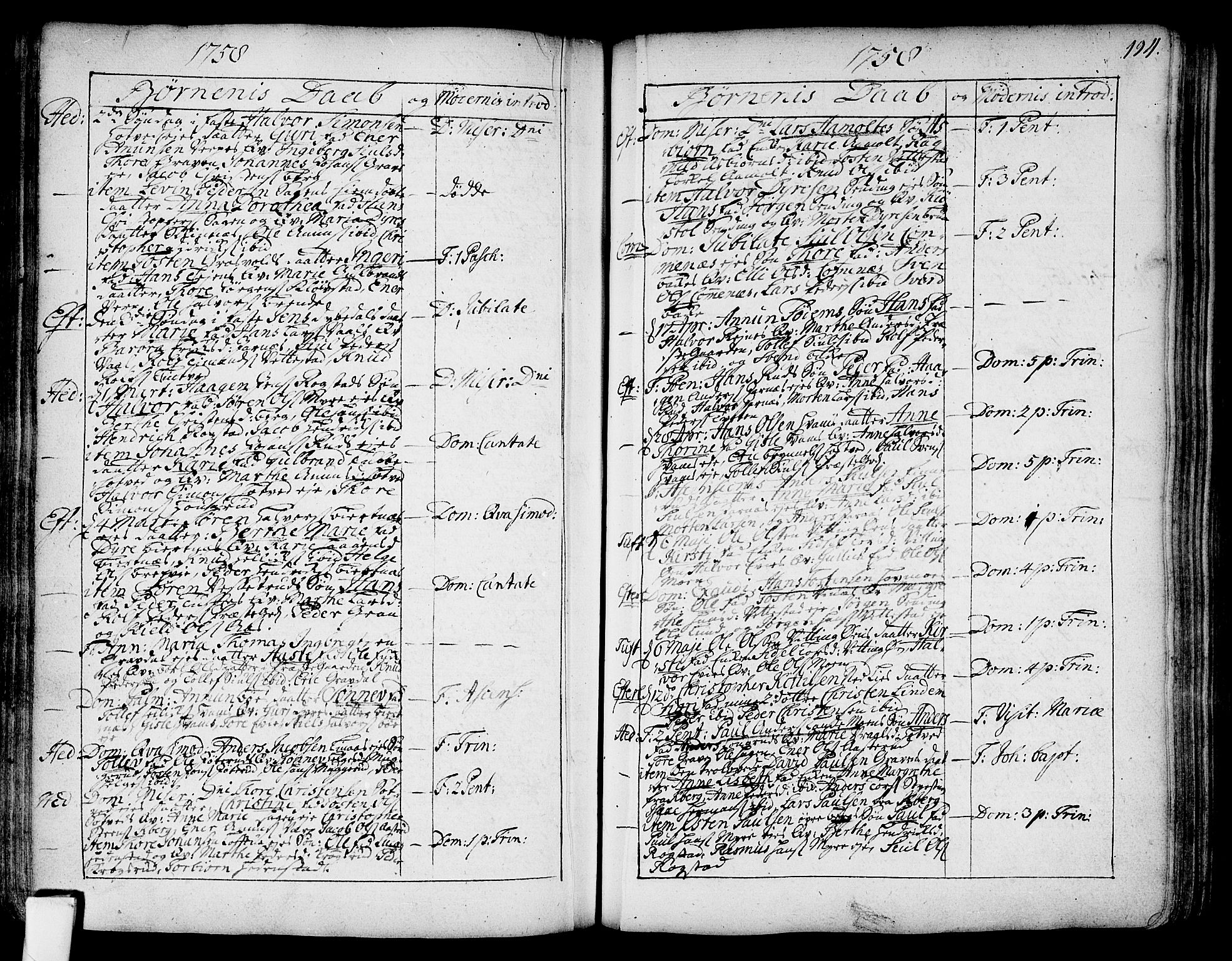 Sandsvær kirkebøker, SAKO/A-244/F/Fa/L0002a: Parish register (official) no. I 2, 1725-1809, p. 194