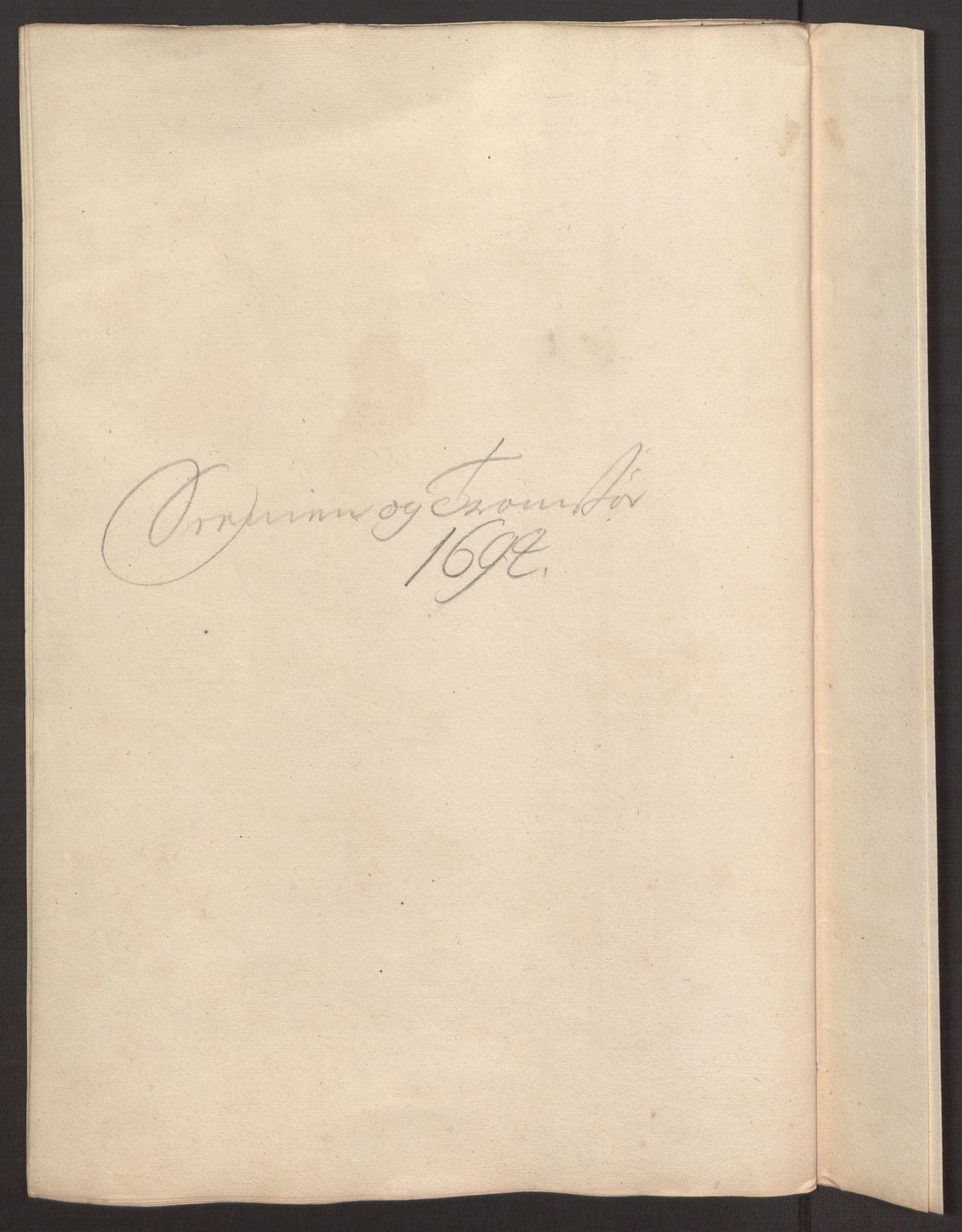 Rentekammeret inntil 1814, Reviderte regnskaper, Fogderegnskap, RA/EA-4092/R68/L4753: Fogderegnskap Senja og Troms, 1694-1696, p. 88