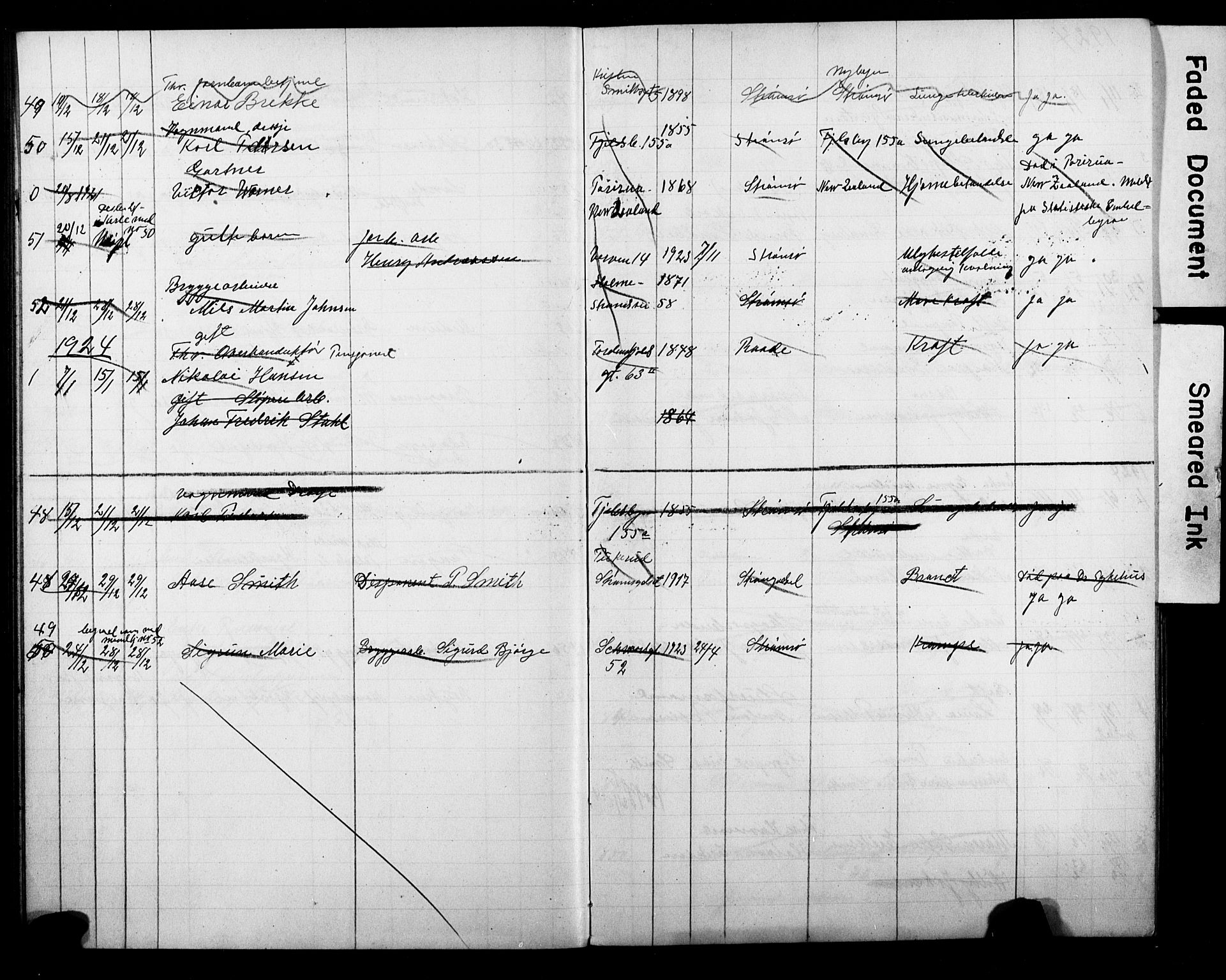 Strømsø kirkebøker, SAKO/A-246/Y/Ya/L0008: Parish register draft no. I 8, 1916-1931