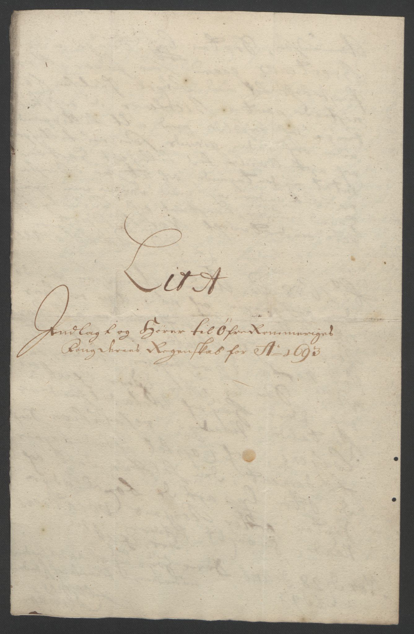 Rentekammeret inntil 1814, Reviderte regnskaper, Fogderegnskap, AV/RA-EA-4092/R12/L0705: Fogderegnskap Øvre Romerike, 1693, p. 21