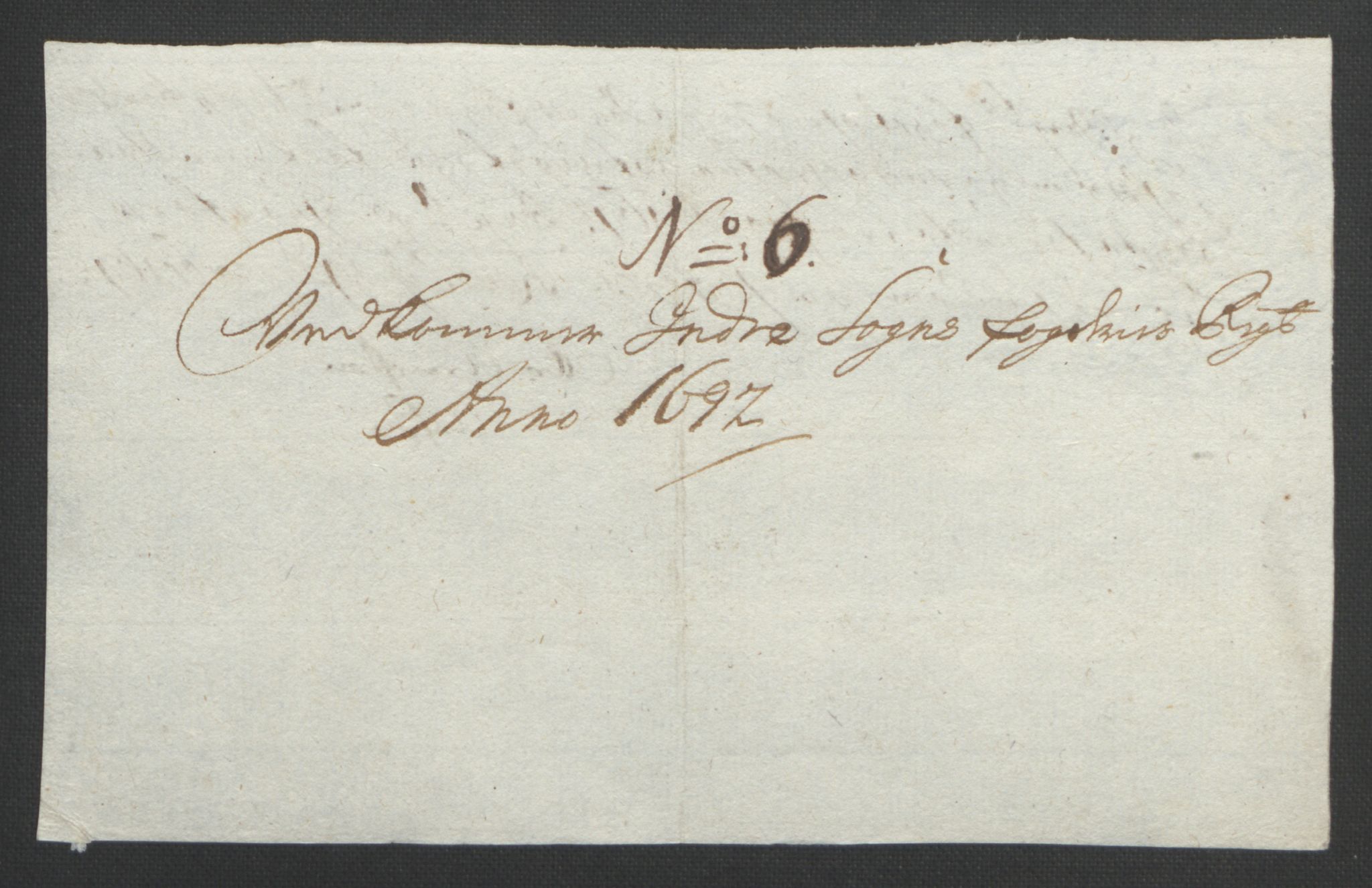 Rentekammeret inntil 1814, Reviderte regnskaper, Fogderegnskap, AV/RA-EA-4092/R52/L3306: Fogderegnskap Sogn, 1691-1692, p. 253