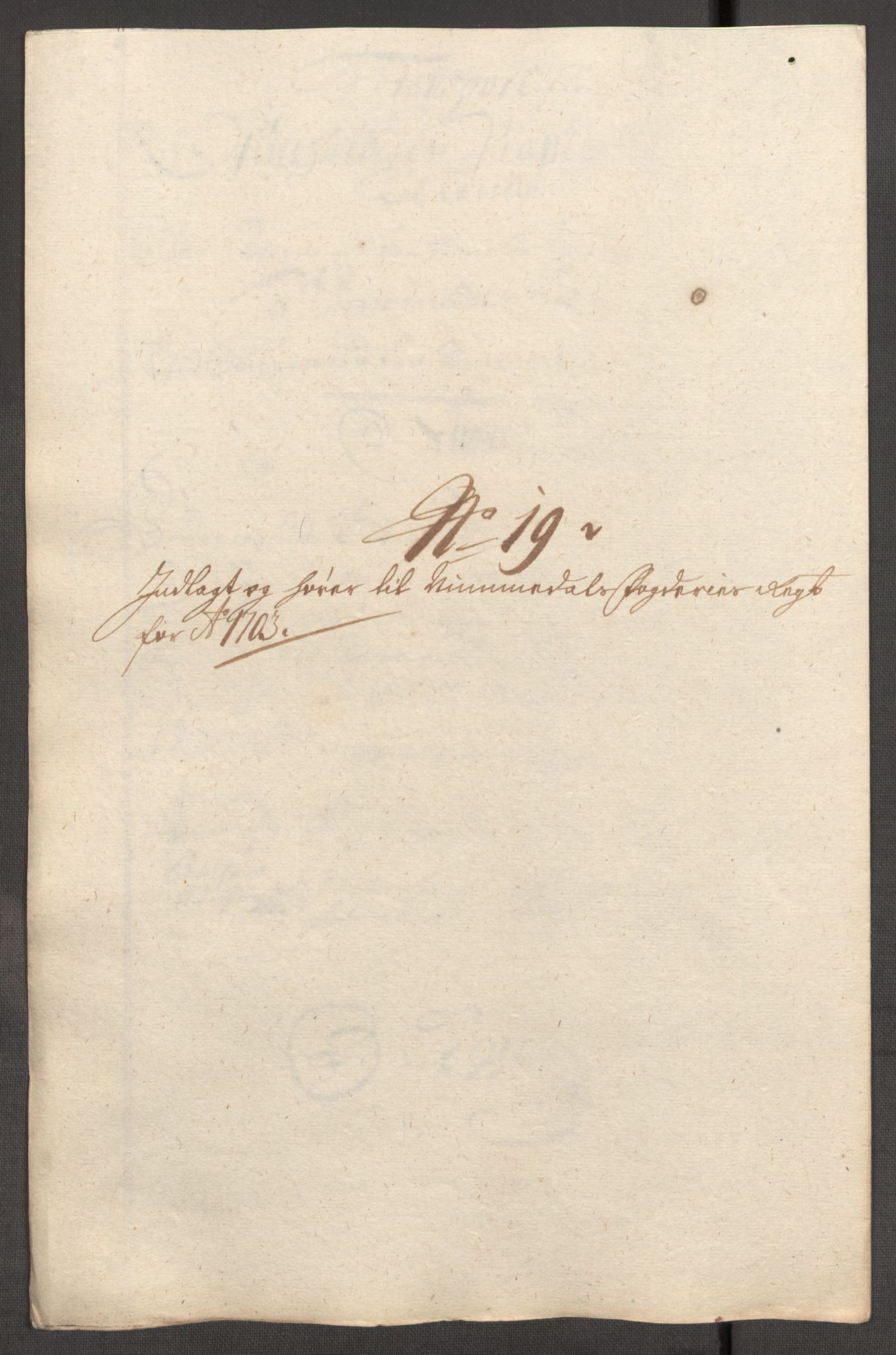 Rentekammeret inntil 1814, Reviderte regnskaper, Fogderegnskap, AV/RA-EA-4092/R64/L4428: Fogderegnskap Namdal, 1703-1704, p. 149