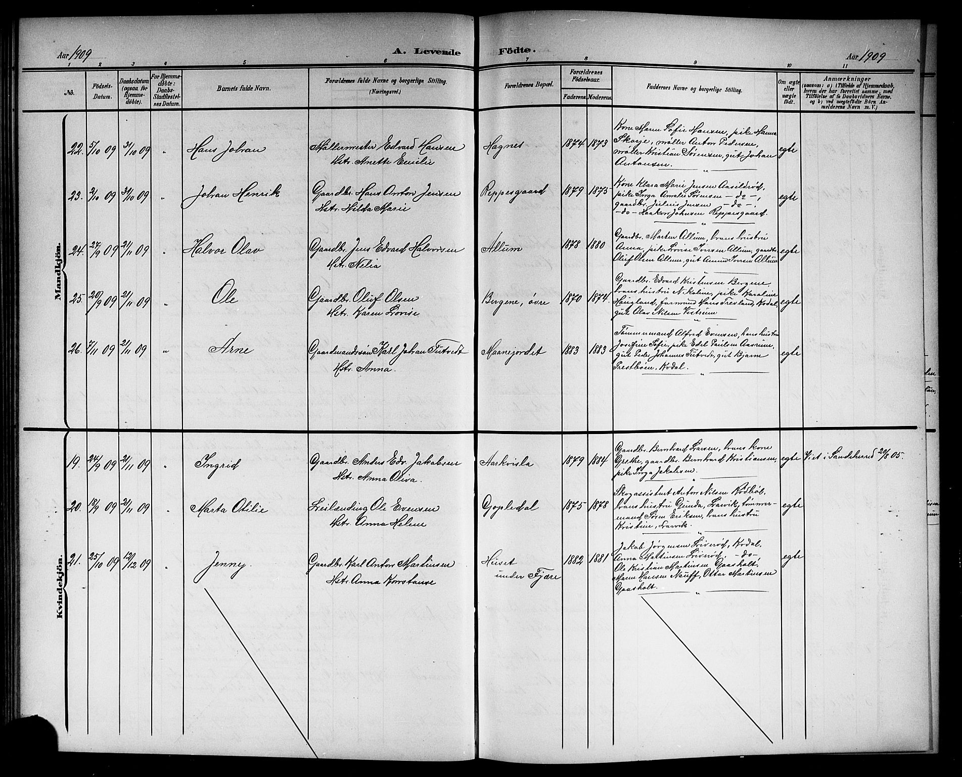Hedrum kirkebøker, SAKO/A-344/G/Ga/L0004: Parish register (copy) no. I 4, 1902-1915
