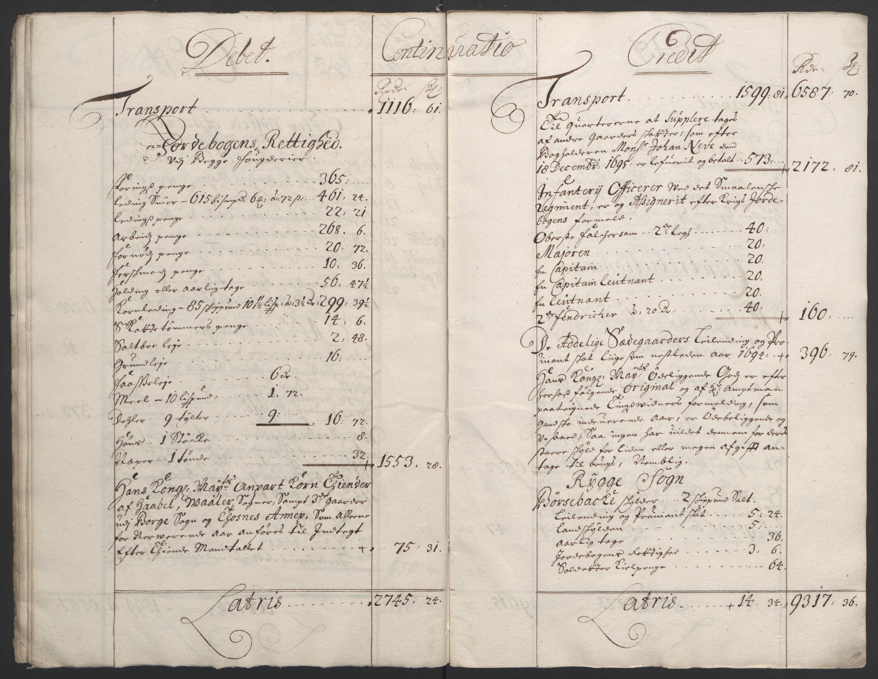 Rentekammeret inntil 1814, Reviderte regnskaper, Fogderegnskap, AV/RA-EA-4092/R04/L0122: Fogderegnskap Moss, Onsøy, Tune, Veme og Åbygge, 1695, p. 18