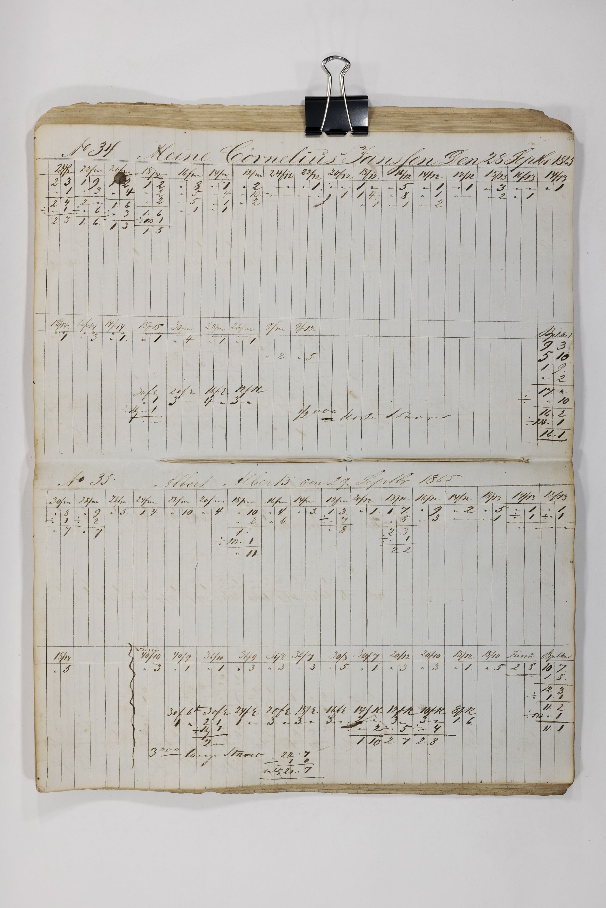 Blehr/ Kjellestad, TEMU/TGM-A-1212/E/Eb/L0010: Ladnings Liste, 1863-1868, p. 51