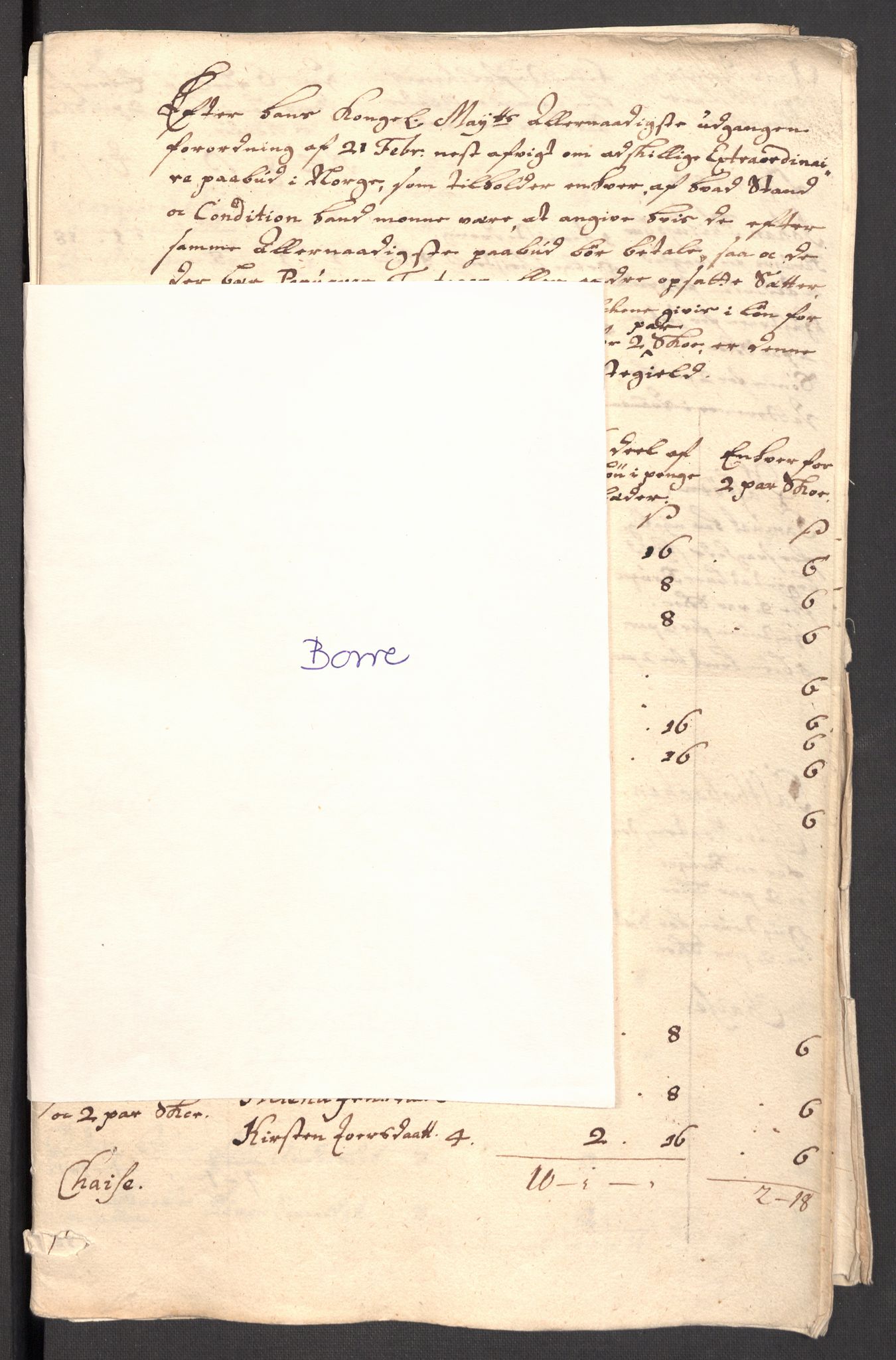 Rentekammeret inntil 1814, Reviderte regnskaper, Fogderegnskap, AV/RA-EA-4092/R32/L1876: Fogderegnskap Jarlsberg grevskap, 1711, p. 132