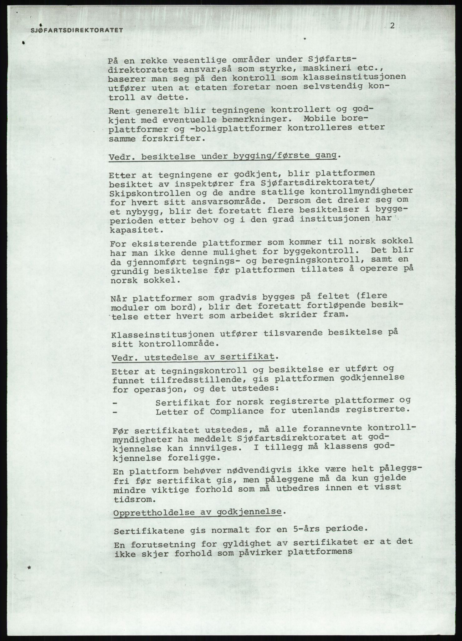 Justisdepartementet, Granskningskommisjonen ved Alexander Kielland-ulykken 27.3.1980, AV/RA-S-1165/D/L0012: H Sjøfartsdirektoratet/Skipskontrollen (Doku.liste + H1-H11, H13, H16-H22 av 52), 1980-1981, p. 195