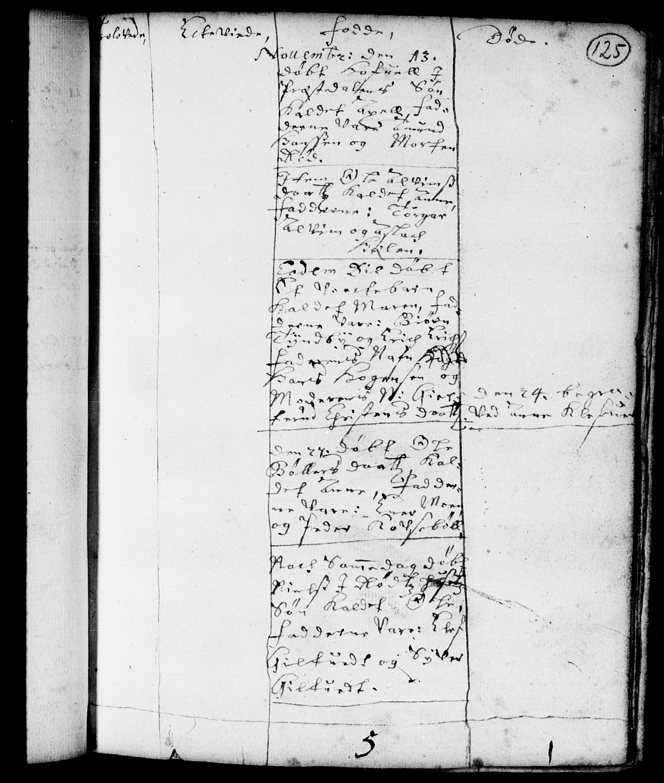 Spydeberg prestekontor Kirkebøker, AV/SAO-A-10924/F/Fa/L0001: Parish register (official) no. I 1, 1696-1738, p. 125