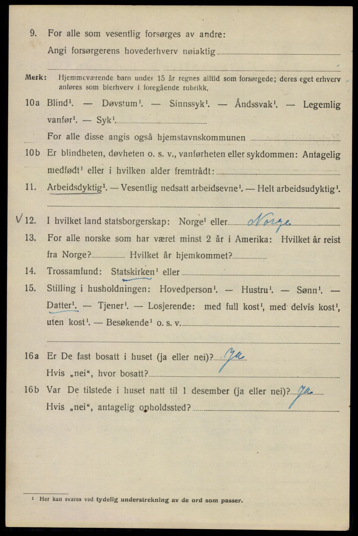 SAO, 1920 census for Kristiania, 1920, p. 136720