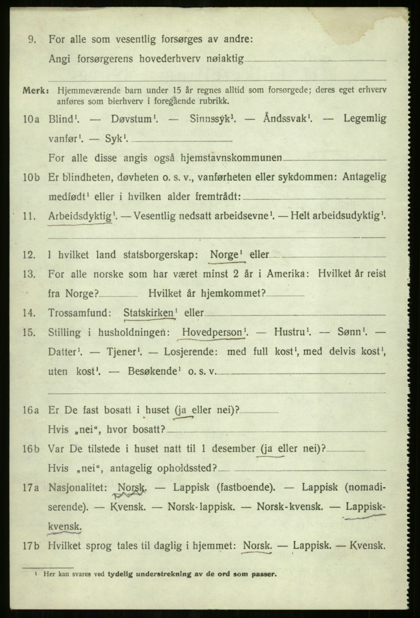 SATØ, 1920 census for Tromsøysund, 1920, p. 10751