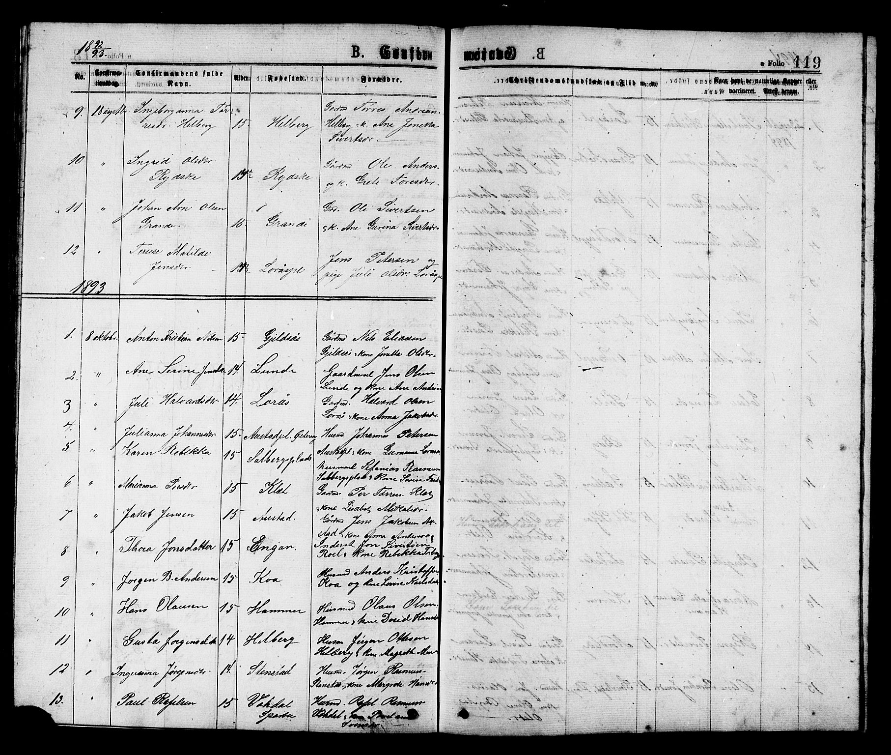 Ministerialprotokoller, klokkerbøker og fødselsregistre - Nord-Trøndelag, SAT/A-1458/731/L0311: Parish register (copy) no. 731C02, 1875-1911, p. 119