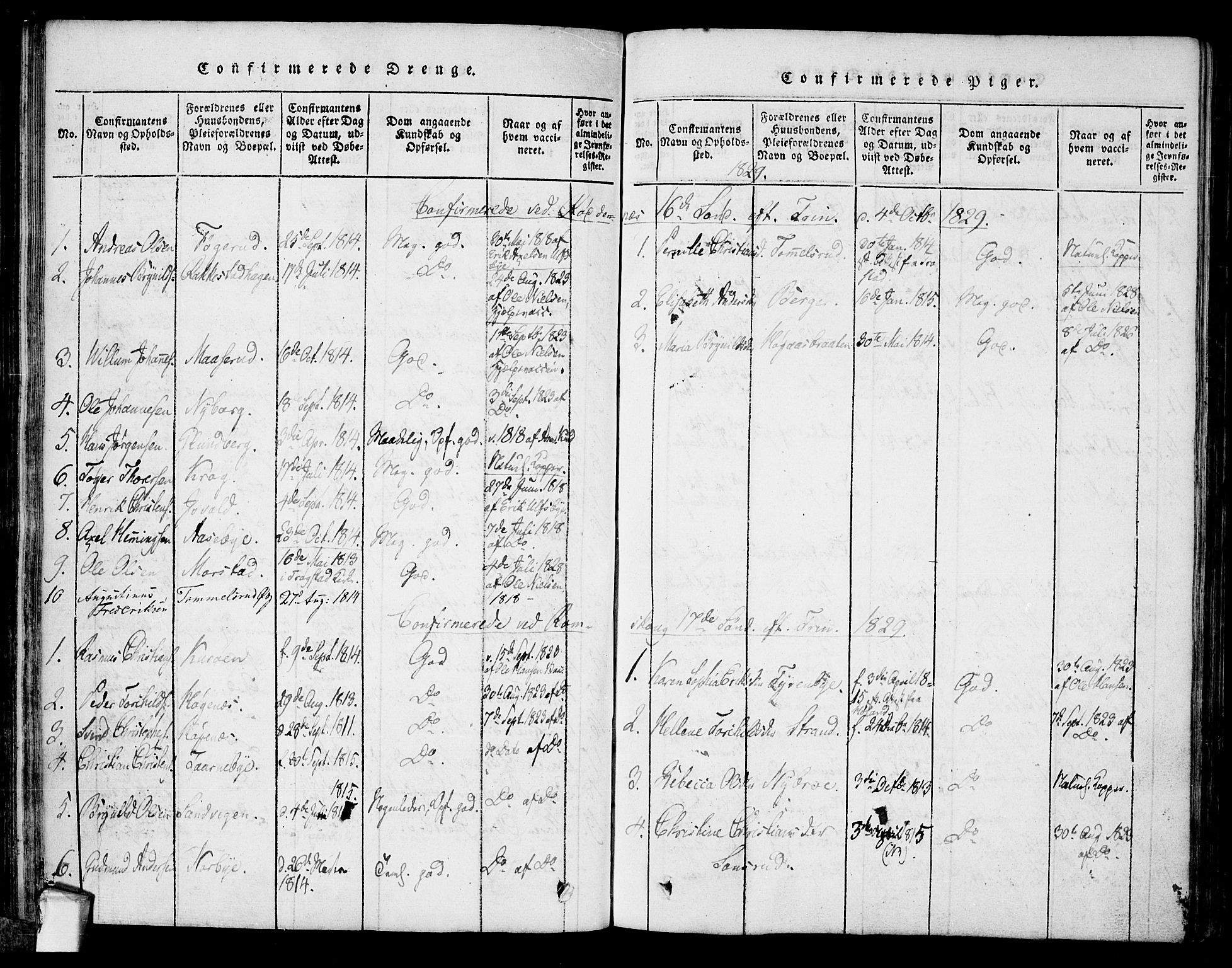 Rødenes prestekontor Kirkebøker, AV/SAO-A-2005/F/Fa/L0004: Parish register (official) no. I 4, 1814-1838, p. 20