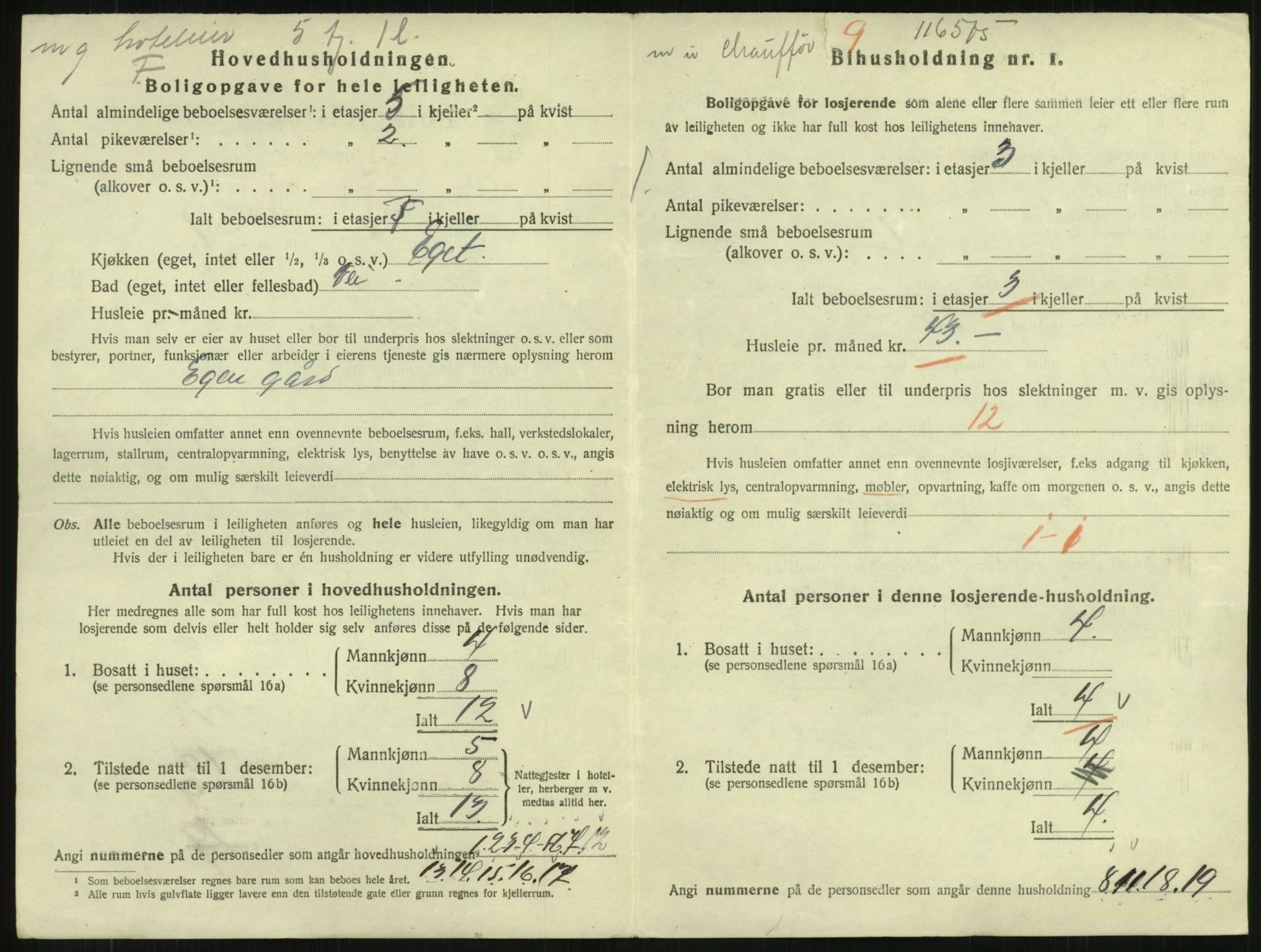 SAKO, 1920 census for Drammen, 1920, p. 12372