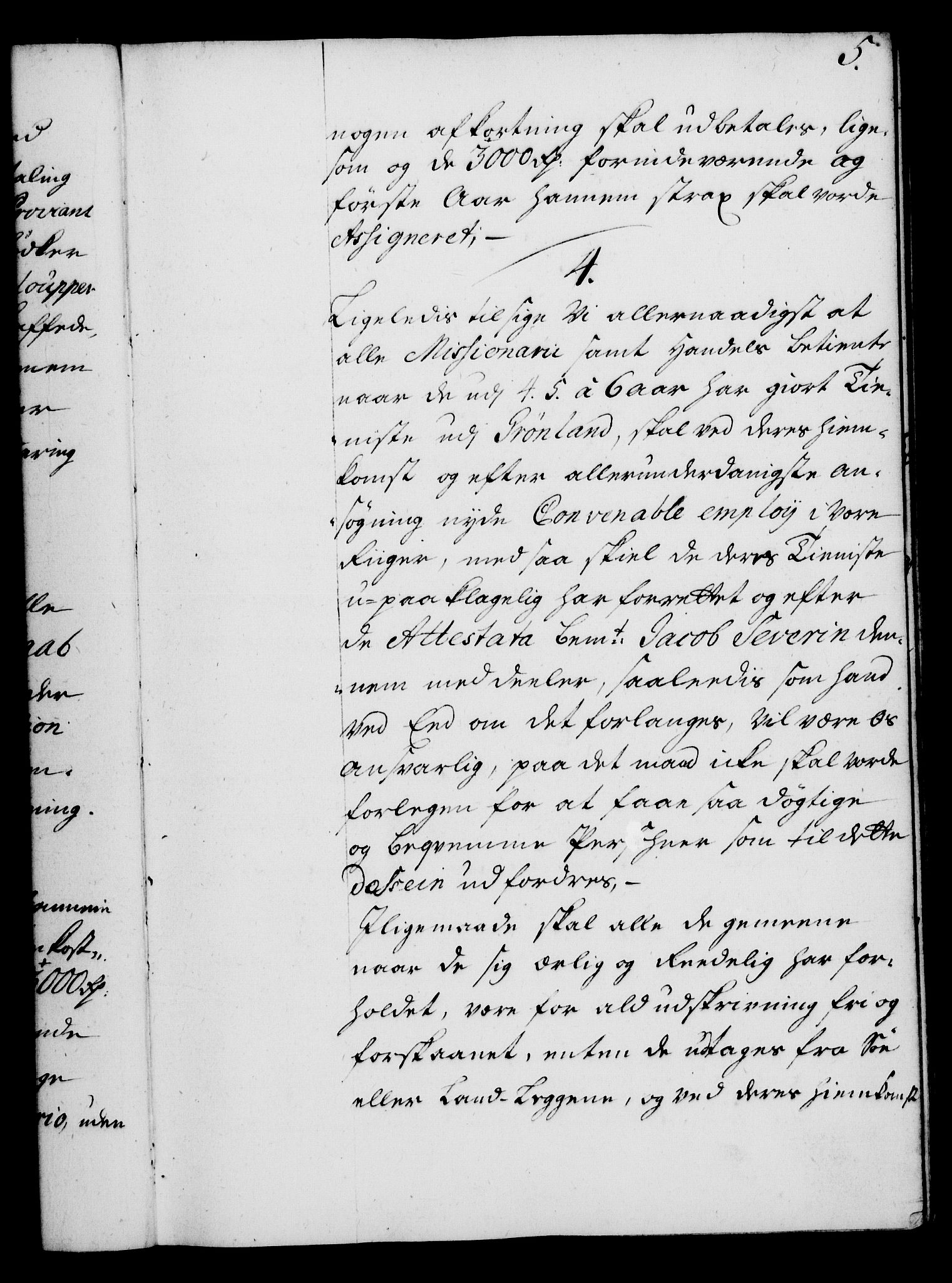 Rentekammeret, Kammerkanselliet, AV/RA-EA-3111/G/Gg/Gga/L0004: Norsk ekspedisjonsprotokoll med register (merket RK 53.4), 1734-1741, p. 5