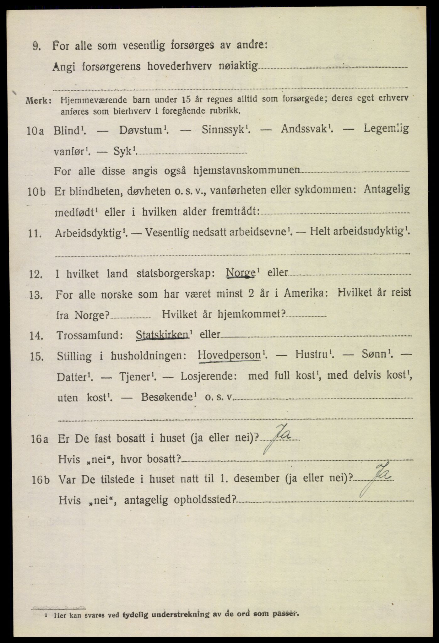 SAH, 1920 census for Sør-Aurdal, 1920, p. 7464