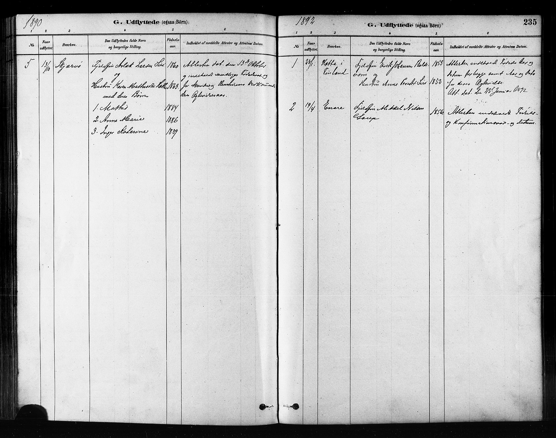 Kautokeino sokneprestembete, AV/SATØ-S-1340/H/Ha/L0004.kirke: Parish register (official) no. 4, 1877-1896, p. 235