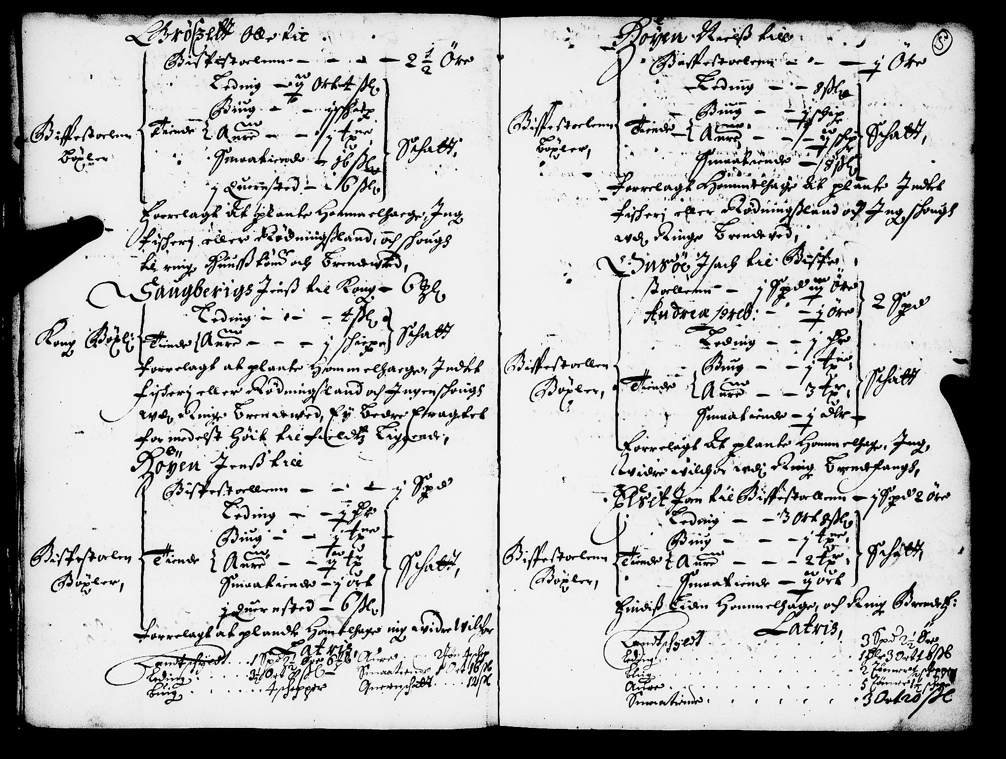 Rentekammeret inntil 1814, Realistisk ordnet avdeling, AV/RA-EA-4070/N/Nb/Nba/L0052: Strinda len, 1667, p. 4b-5a