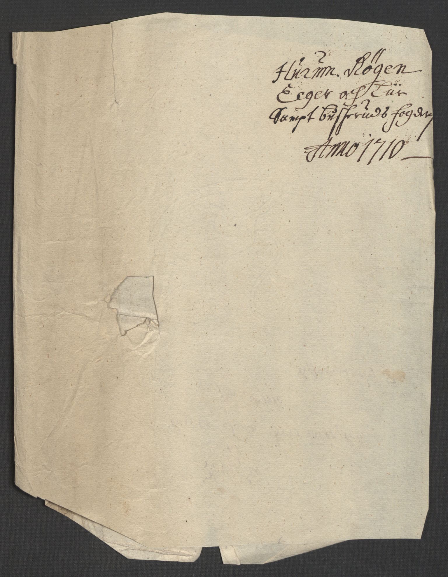 Rentekammeret inntil 1814, Reviderte regnskaper, Fogderegnskap, AV/RA-EA-4092/R31/L1704: Fogderegnskap Hurum, Røyken, Eiker, Lier og Buskerud, 1710, p. 17