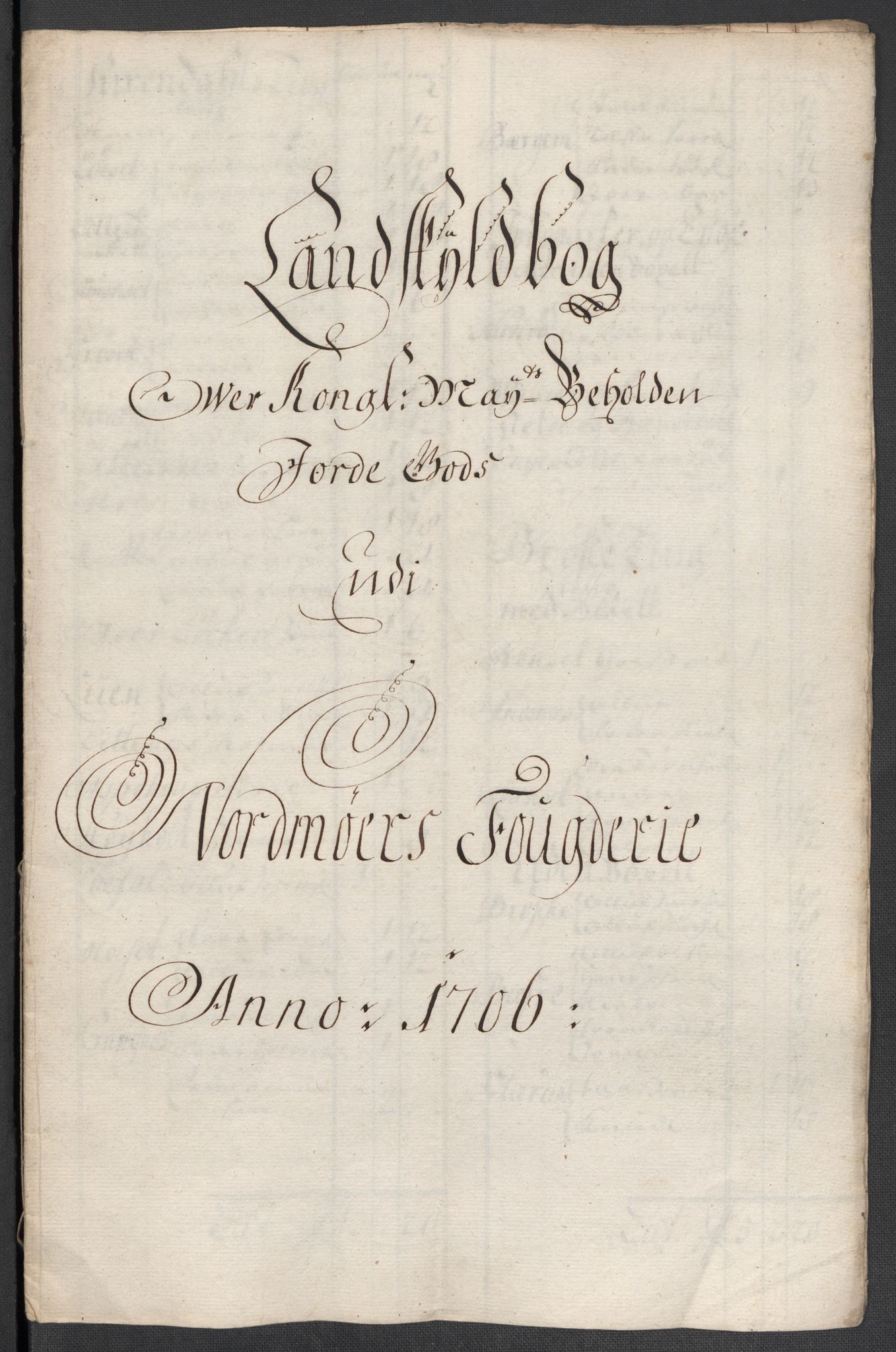 Rentekammeret inntil 1814, Reviderte regnskaper, Fogderegnskap, AV/RA-EA-4092/R56/L3742: Fogderegnskap Nordmøre, 1706-1707, p. 99