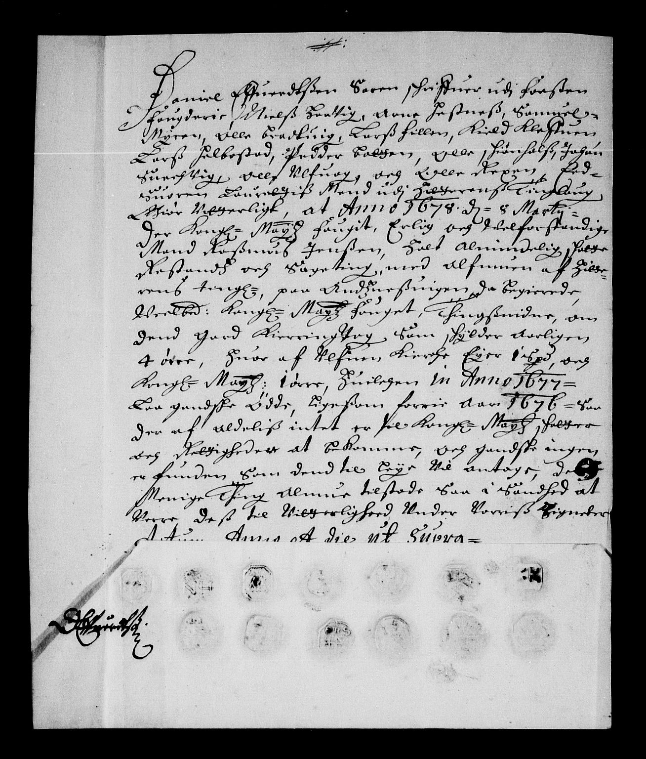 Rentekammeret inntil 1814, Reviderte regnskaper, Stiftamtstueregnskaper, Trondheim stiftamt og Nordland amt, AV/RA-EA-6044/R/Re/L0047: Trondheim stiftamt og Nordland amt, 1677
