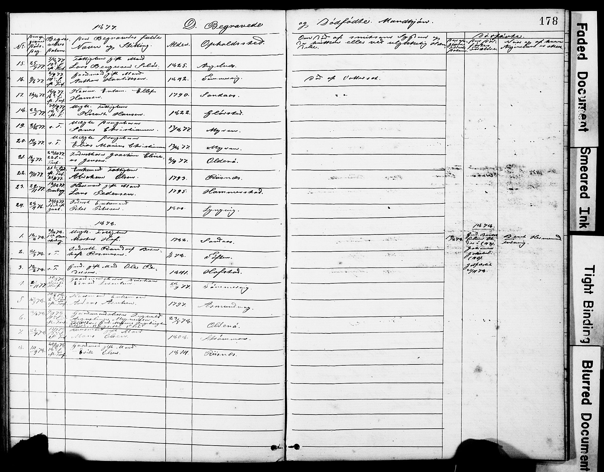 Ministerialprotokoller, klokkerbøker og fødselsregistre - Sør-Trøndelag, AV/SAT-A-1456/634/L0541: Parish register (copy) no. 634C03, 1874-1891, p. 178