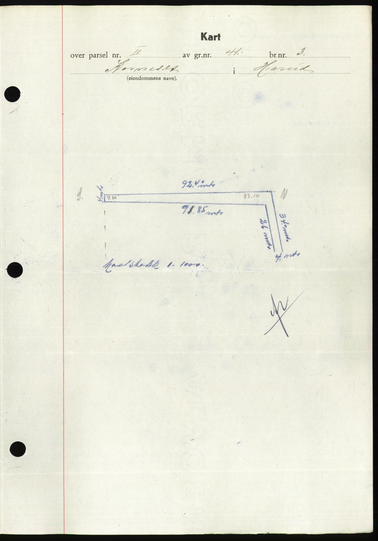 Søre Sunnmøre sorenskriveri, SAT/A-4122/1/2/2C/L0081: Mortgage book no. 7A, 1947-1948, Diary no: : 1127/1947