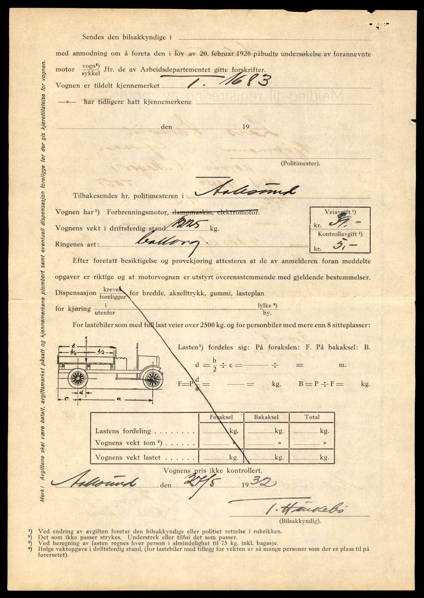 Møre og Romsdal vegkontor - Ålesund trafikkstasjon, AV/SAT-A-4099/F/Fe/L0008: Registreringskort for kjøretøy T 747 - T 894, 1927-1998, p. 102