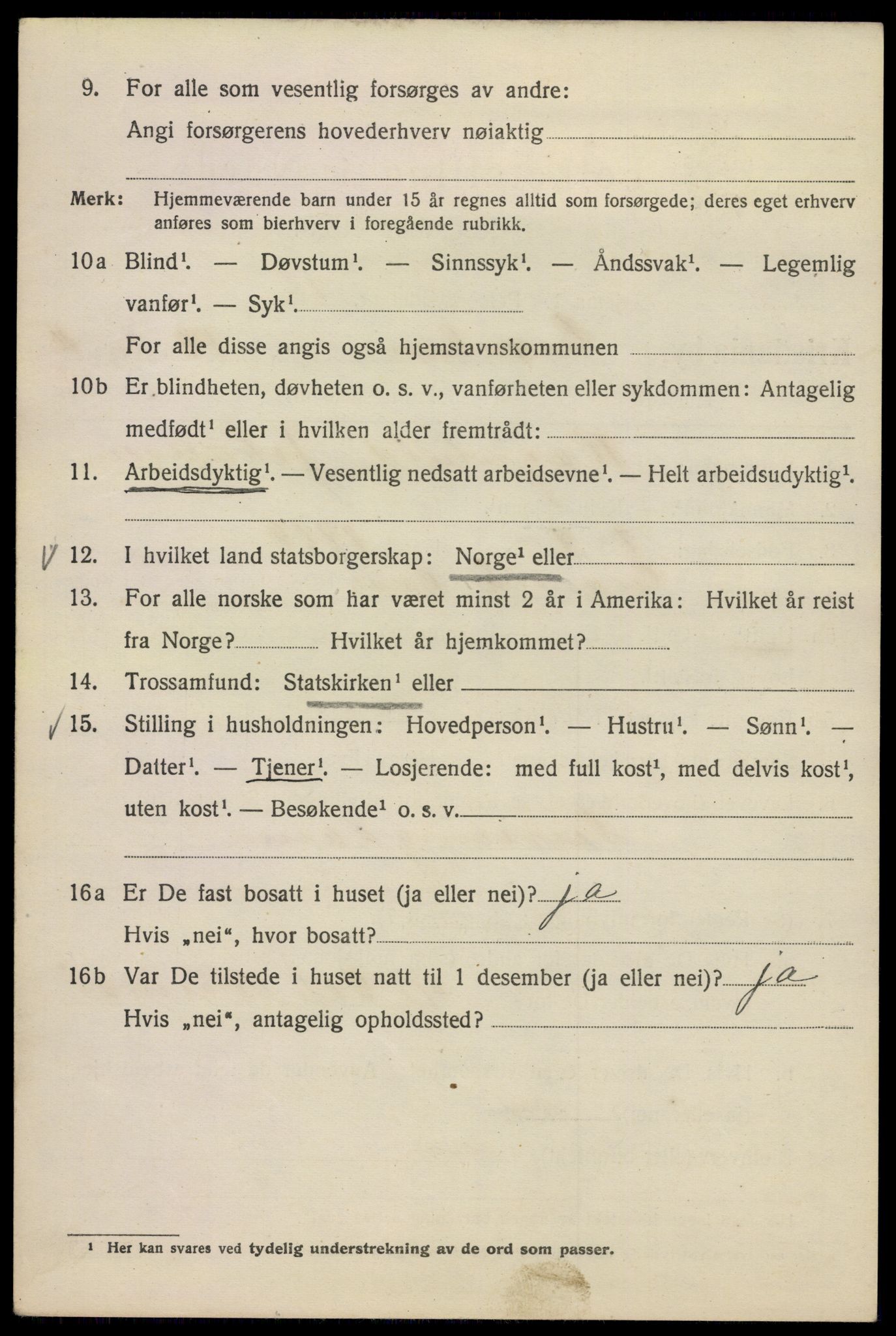 SAO, 1920 census for Kristiania, 1920, p. 254584