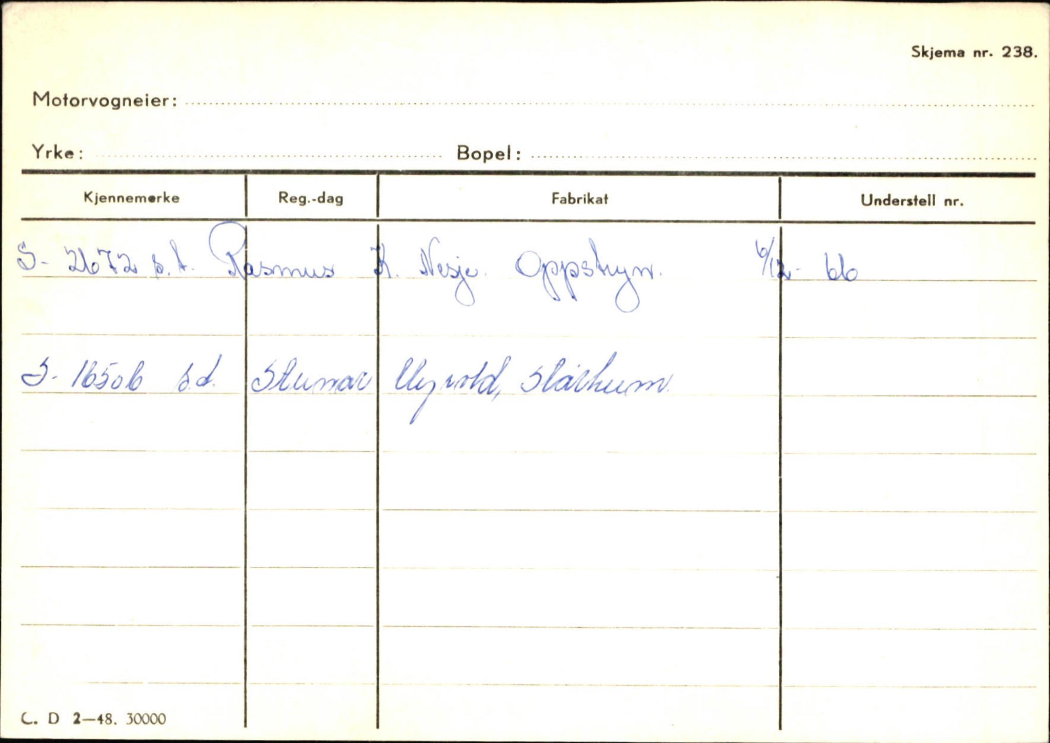 Statens vegvesen, Sogn og Fjordane vegkontor, AV/SAB-A-5301/4/F/L0129: Eigarregistrer Eid A-S, 1945-1975, p. 2286