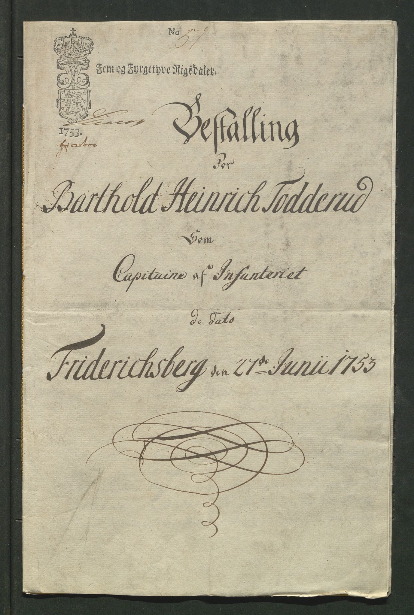 Åker i Vang, Hedmark, og familien Todderud, AV/SAH-ARK-010/H/Ha/L0001: Personlige dokumenter, 1724-1933, p. 67