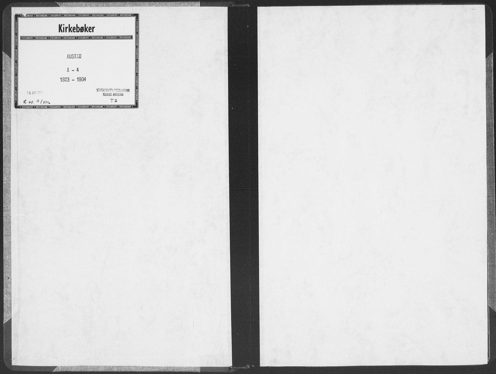 Lyngdal sokneprestkontor, SAK/1111-0029/F/Fa/Faa/L0004: Parish register (official) no. A 4, 1883-1904