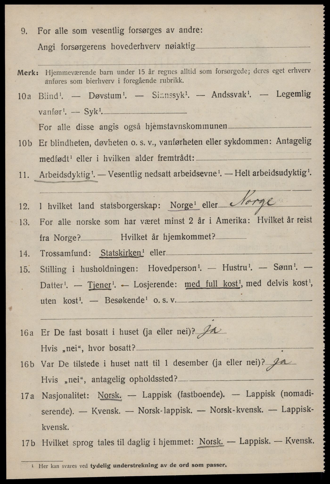 SAT, 1920 census for Heim, 1920, p. 640