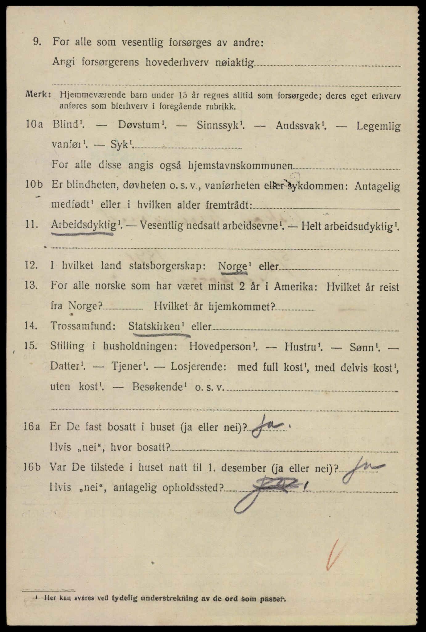SAO, 1920 census for Aker, 1920, p. 106309